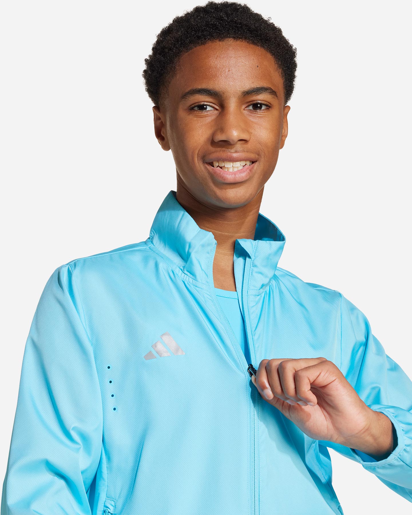 Felpa ADIDAS NEXT 3STRIPES JR - Azzurro - 3 | Cisalfa Sport