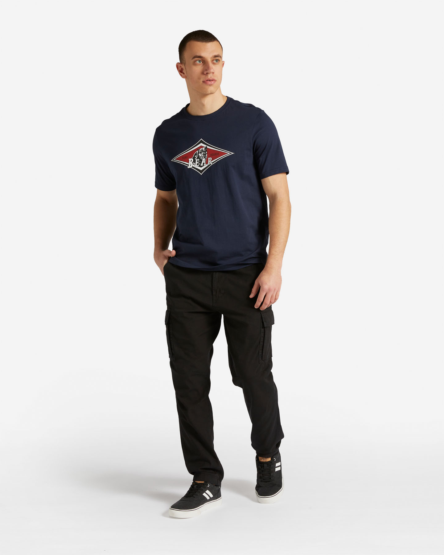 T-shirt BEAR HERITAGE M - 19 | Cisalfa Sport