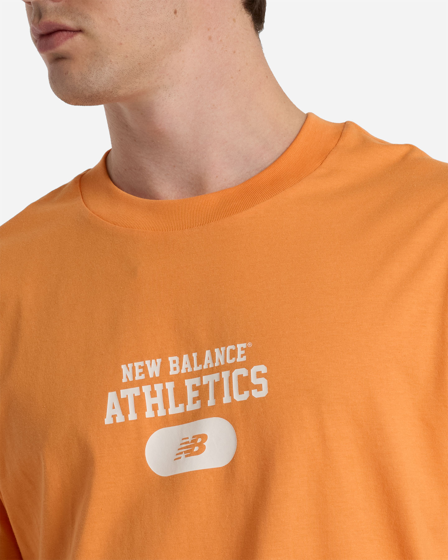T-shirt NEW BALANCE HERITAGE GRAPHIC M - Arancione - 3 | Cisalfa Sport