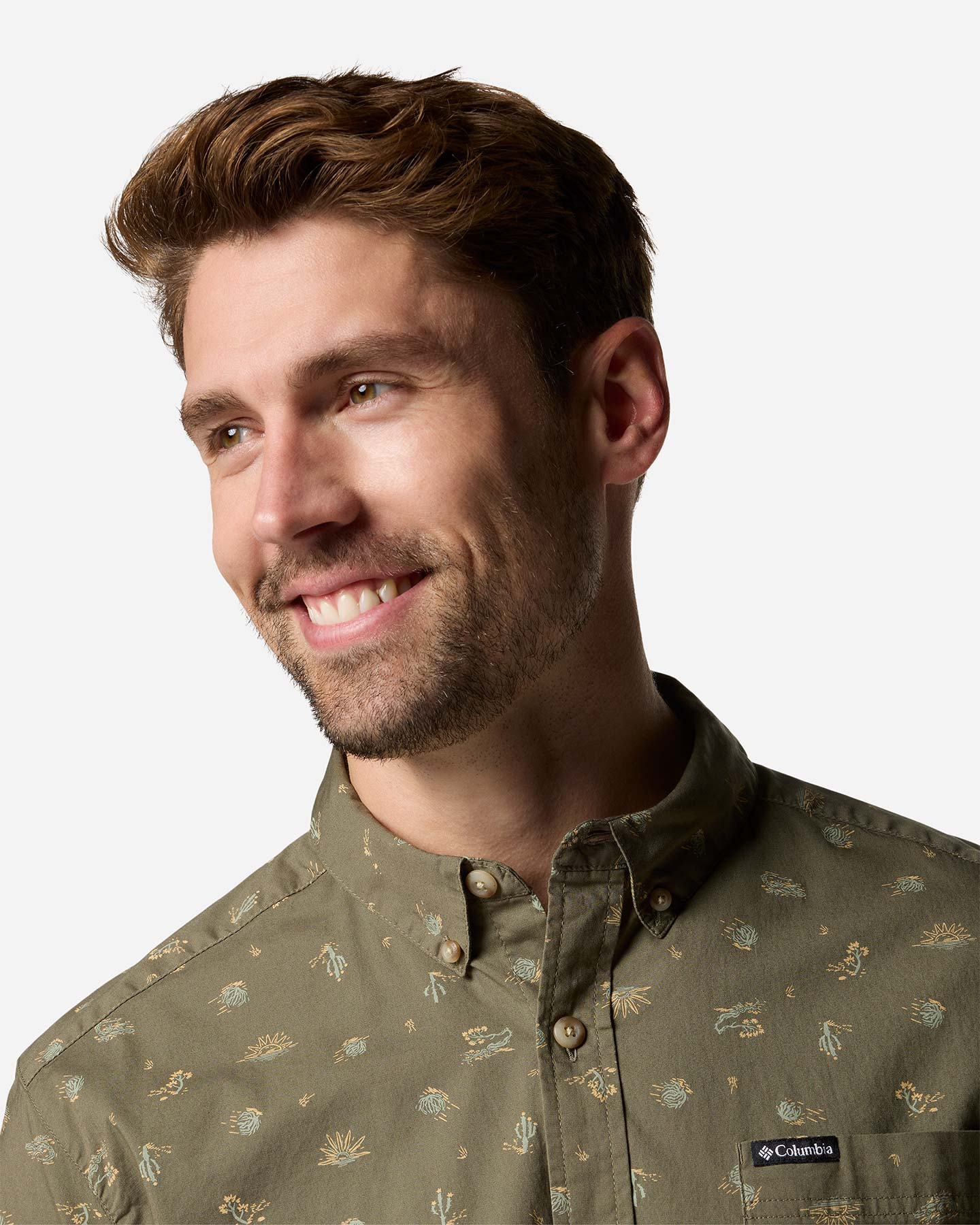 Camicia COLUMBIA RAPID RIVERS M - Verde - 4 | Cisalfa Sport