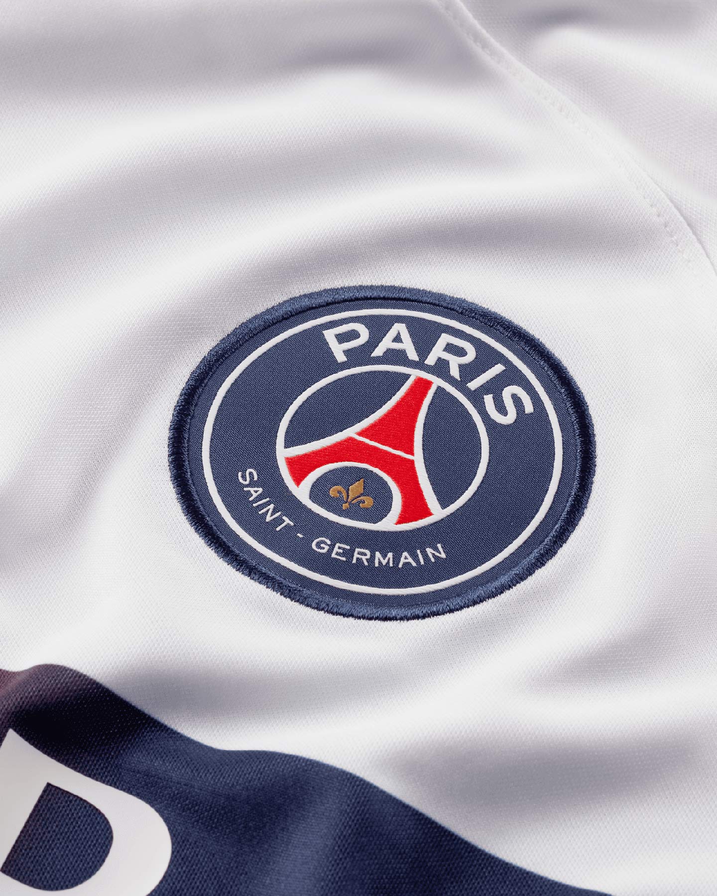 Maglia calcio ufficiale NIKE DRI FIT PARIS SAINT GERMAIN AWAY 23-24 M - Bianco - 2 | Cisalfa Sport