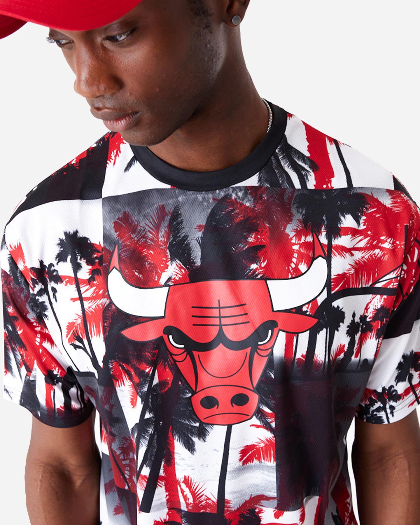 T-shirt NEW ERA PALM TREE CHICAGO BULLS M - 3 | Cisalfa Sport