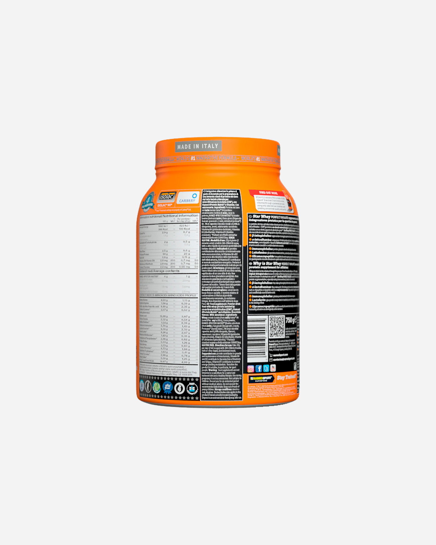 Energetico NAMED SPORT STAR WHEY ISOLATE 750G - 3 | Cisalfa Sport