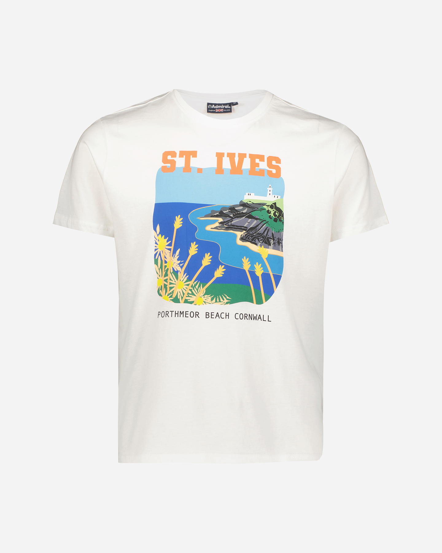T-shirt ADMIRAL VACATION TEE M - Bianco - 5 | Cisalfa Sport