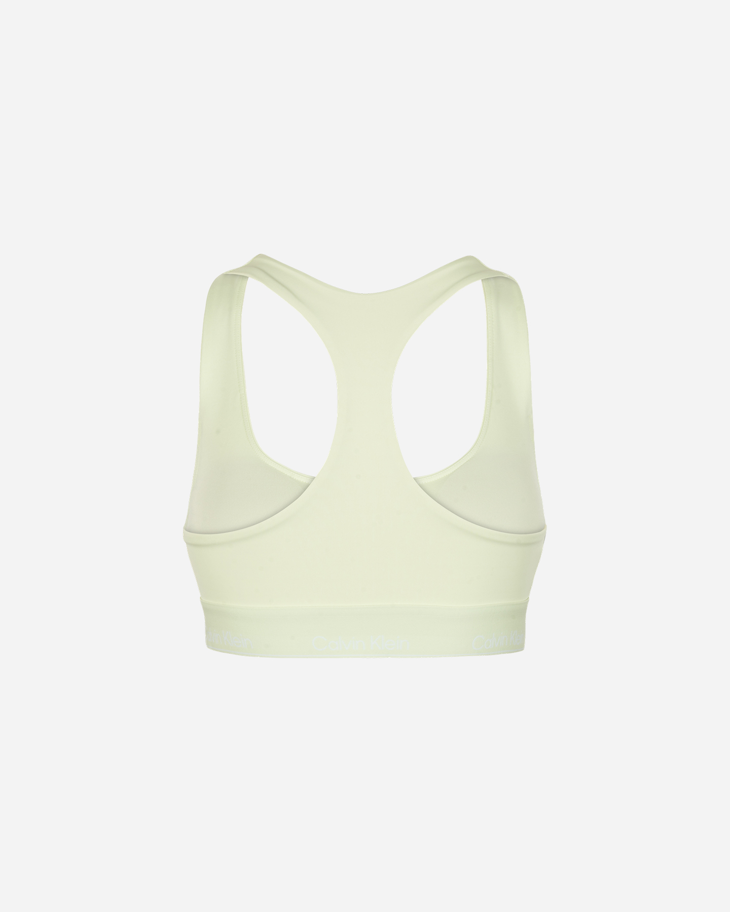Reggiseno sportivo CALVIN KLEIN SPORT ELASTIC LOGO W - Giallo - 1 | Cisalfa Sport