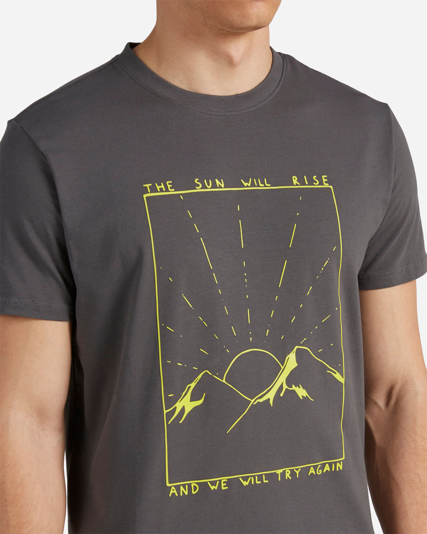 T-shirt 8848 MOUNTAIN ESSENTIAL M - Grigio - 4 | Cisalfa Sport