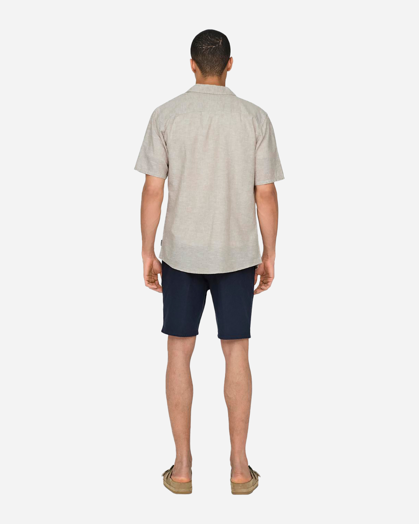 Camicia ONLY & SONS CAIDEN M - Beige - 4 | Cisalfa Sport