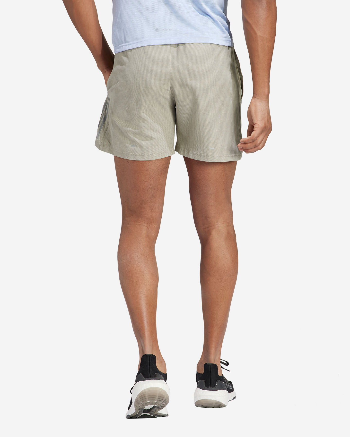 Short running ADIDAS OTR HEATHER M - Grigio - 2 | Cisalfa Sport