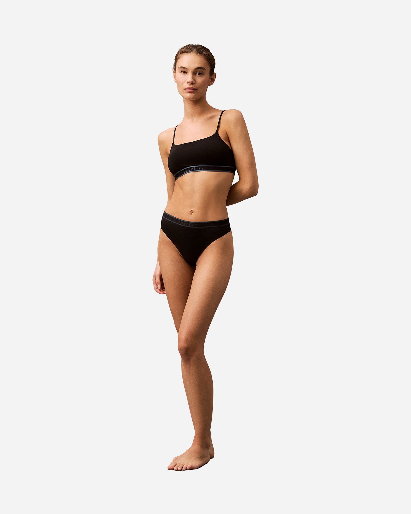 Intimo CALVIN KLEIN UNDERWEAR SLIP THONG W - Nero - 2 | Cisalfa Sport