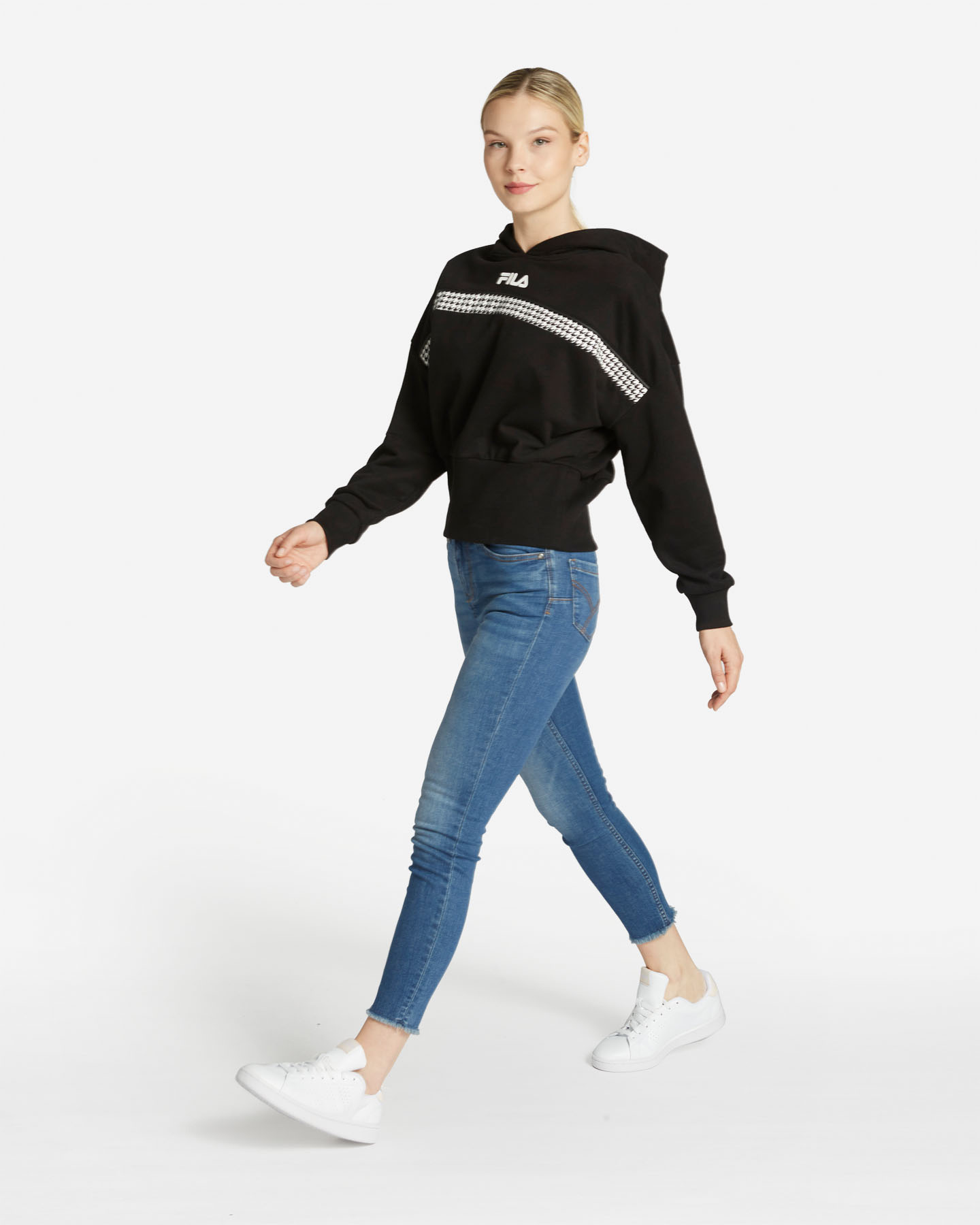 Felpa FILA GLAM ROCK COLLECTION W - Nero - 3 | Cisalfa Sport