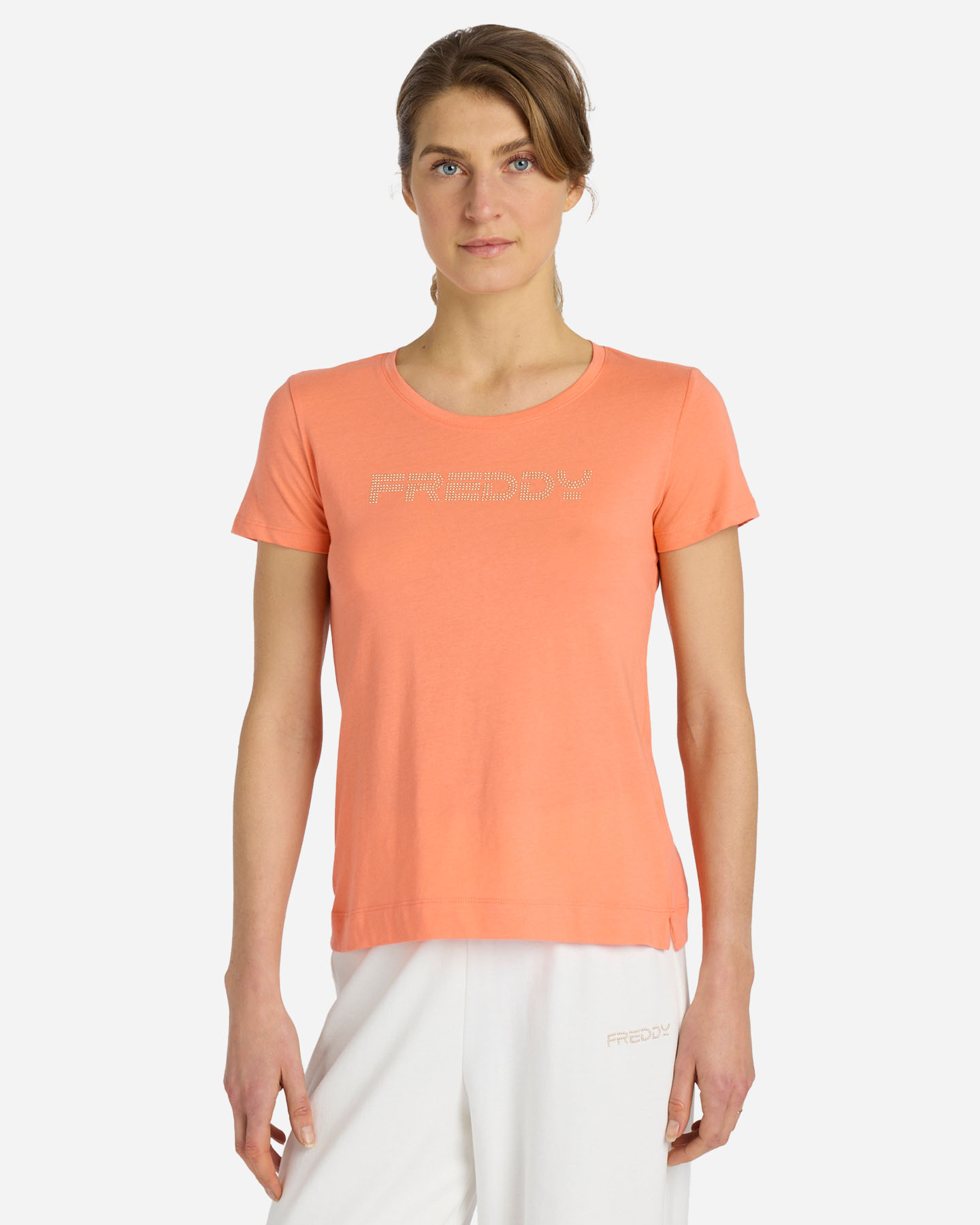 T-shirt FREDDY BIG LOGO W - Arancione - 1 | Cisalfa Sport