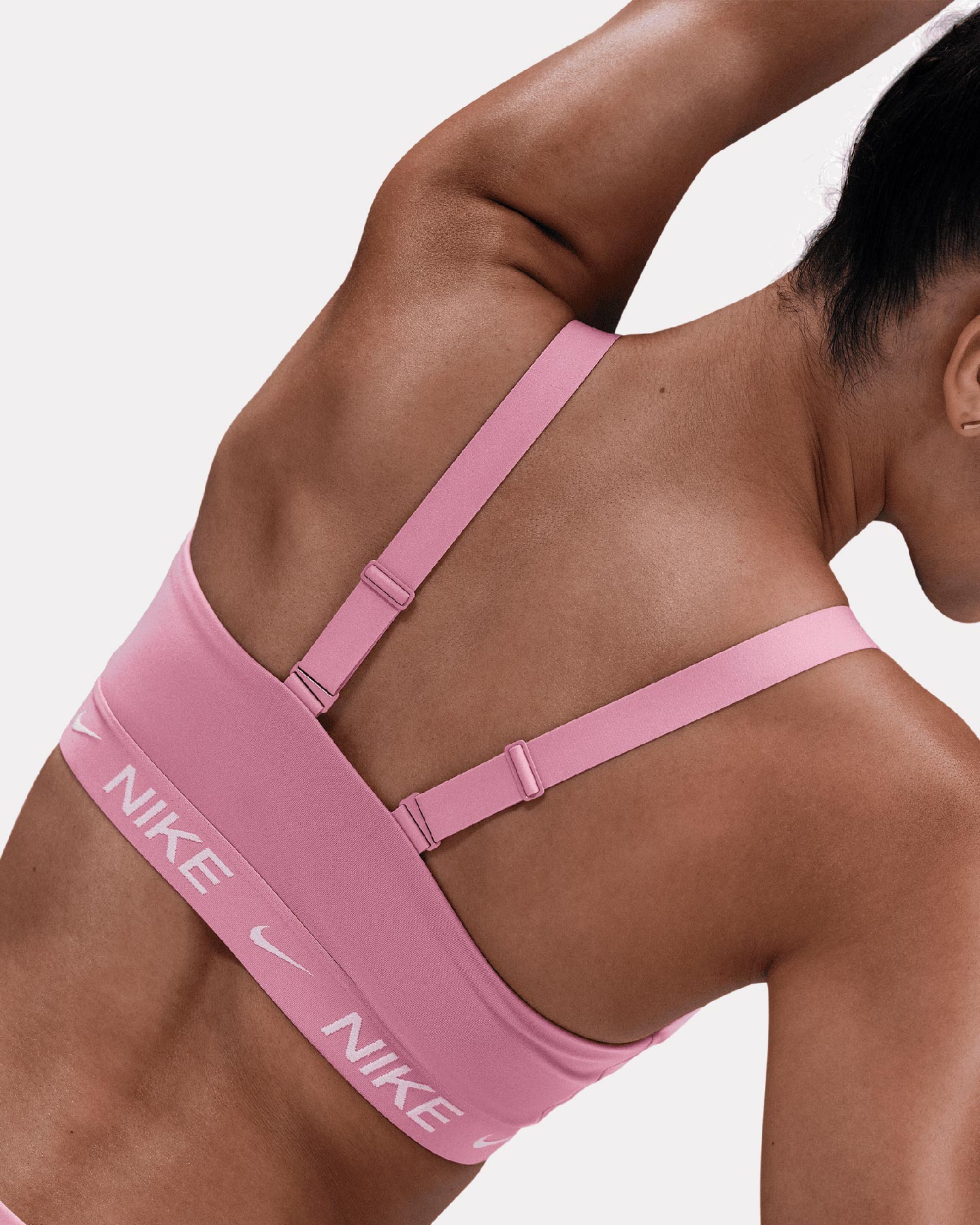 Bra training NIKE INDY W - Rosa - 3 | Cisalfa Sport