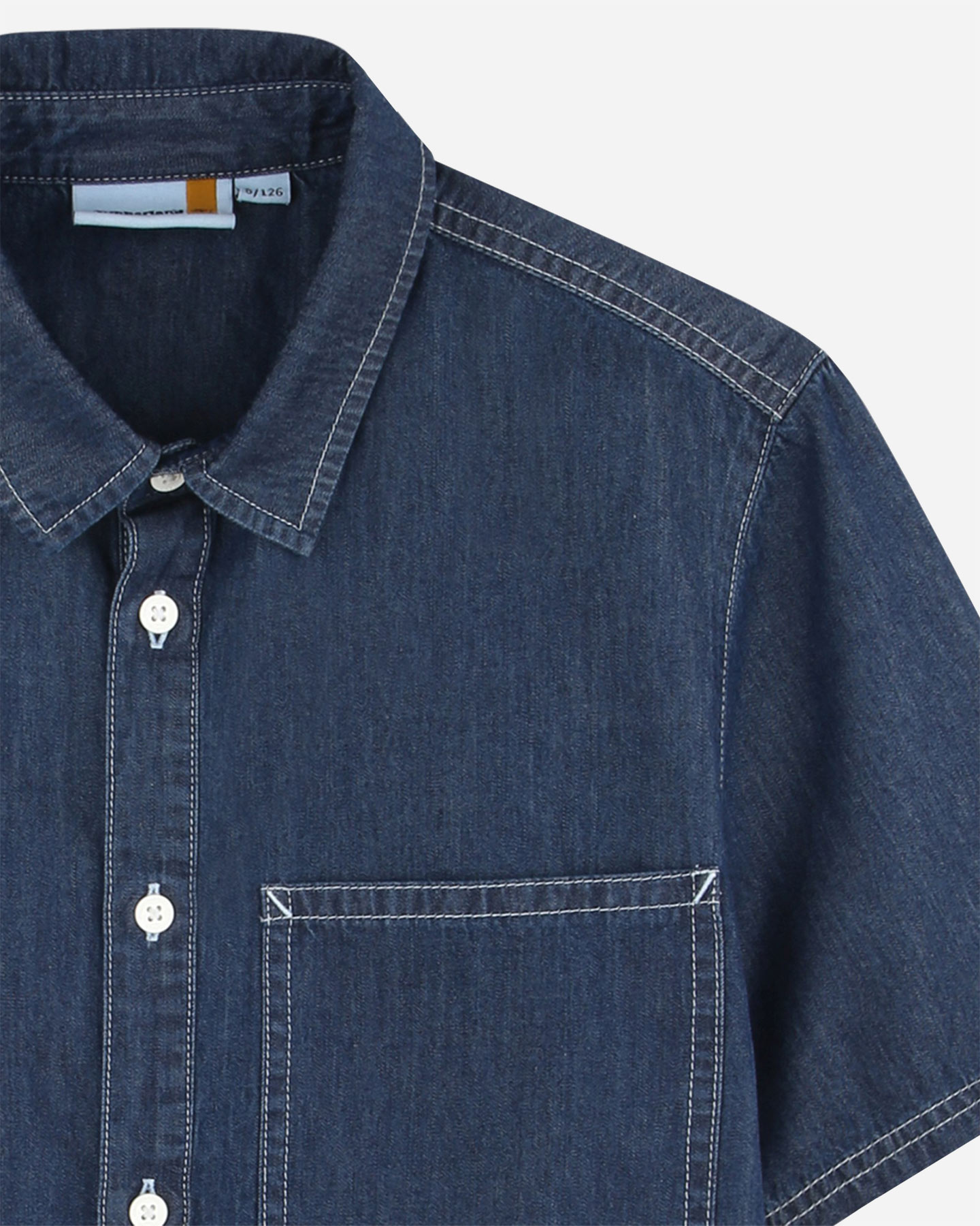 Camicia TIMBERLAND OVER DENIM JR - Blu - 2 | Cisalfa Sport