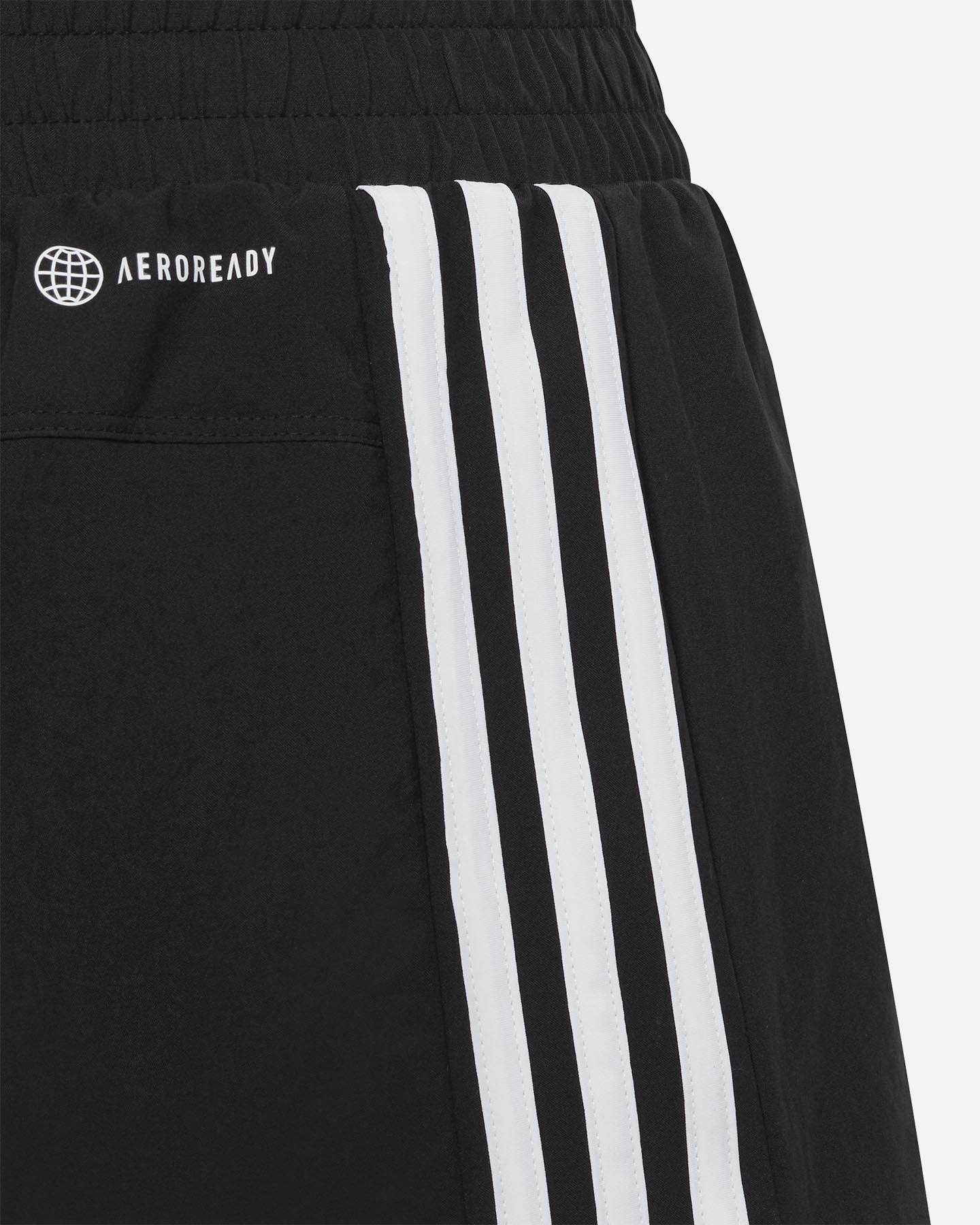 Pantaloncini ADIDAS GIRL 3STRIPES JR - Nero - 3 | Cisalfa Sport