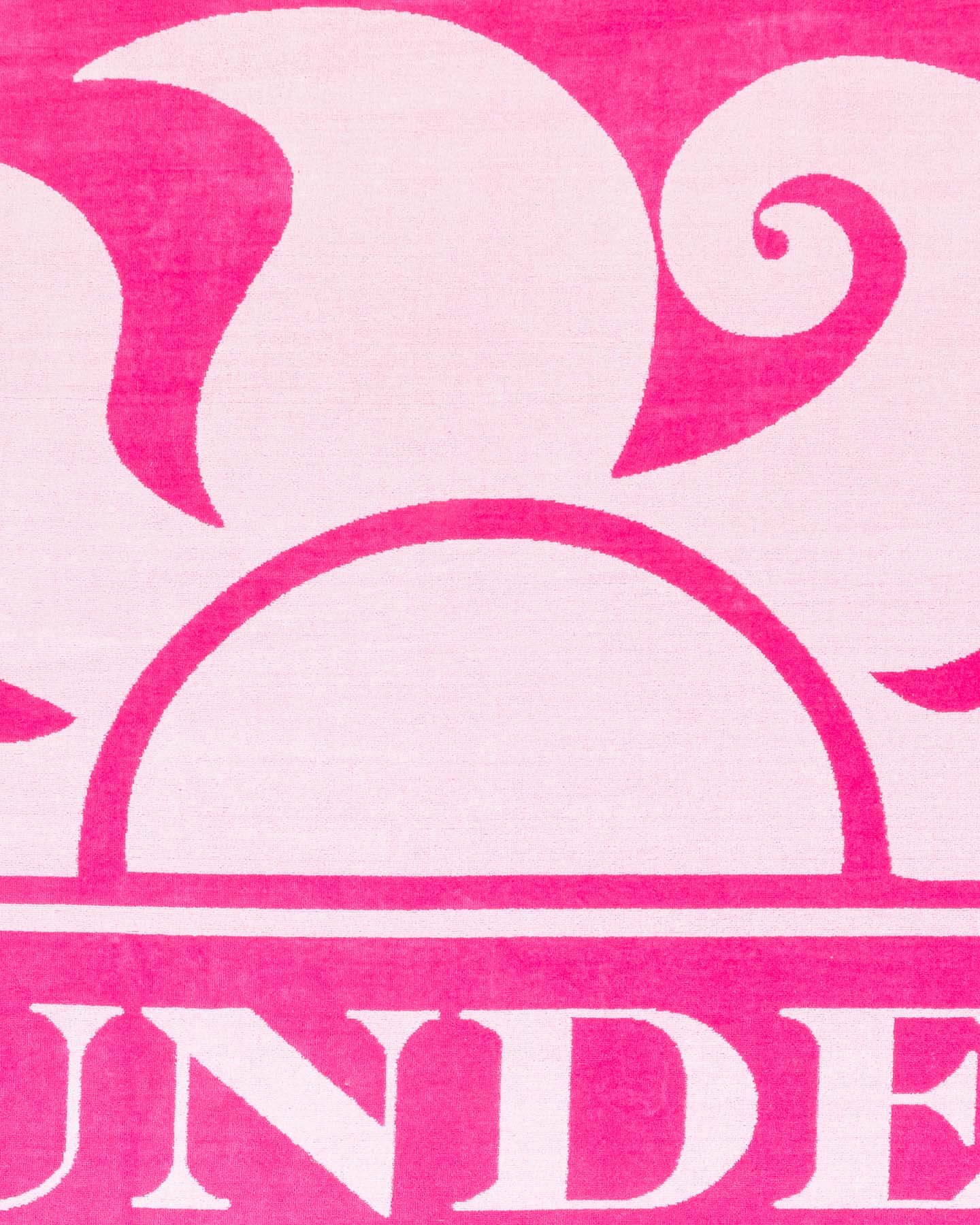 Telo mare SUNDEK CLASSIC LOGO - Rosa - 2 | Cisalfa Sport