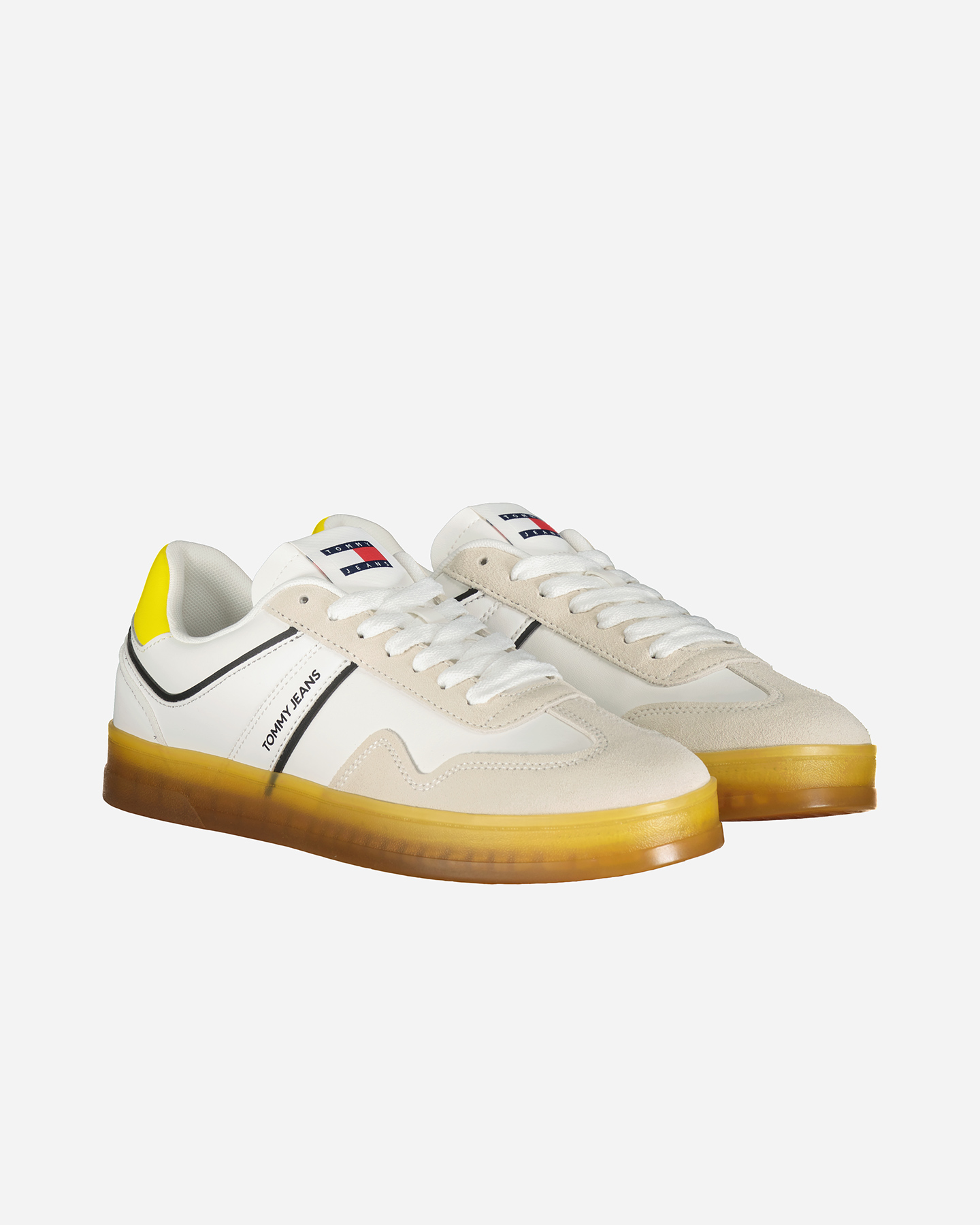 Scarpe sneakers TOMMY HILFIGER LEATHER RETRO CUPSOLE M - 1 | Cisalfa Sport