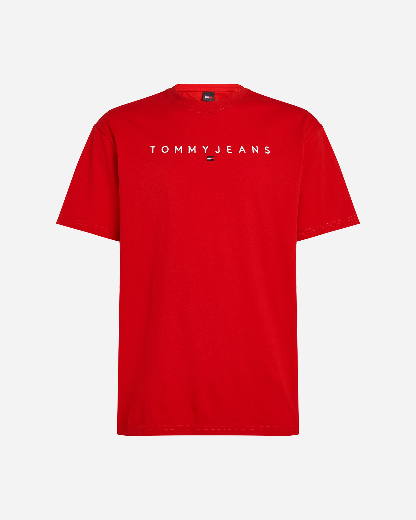 T-shirt TOMMY HILFIGER LINEAR LOGO M - Rosso - 0 | Cisalfa Sport