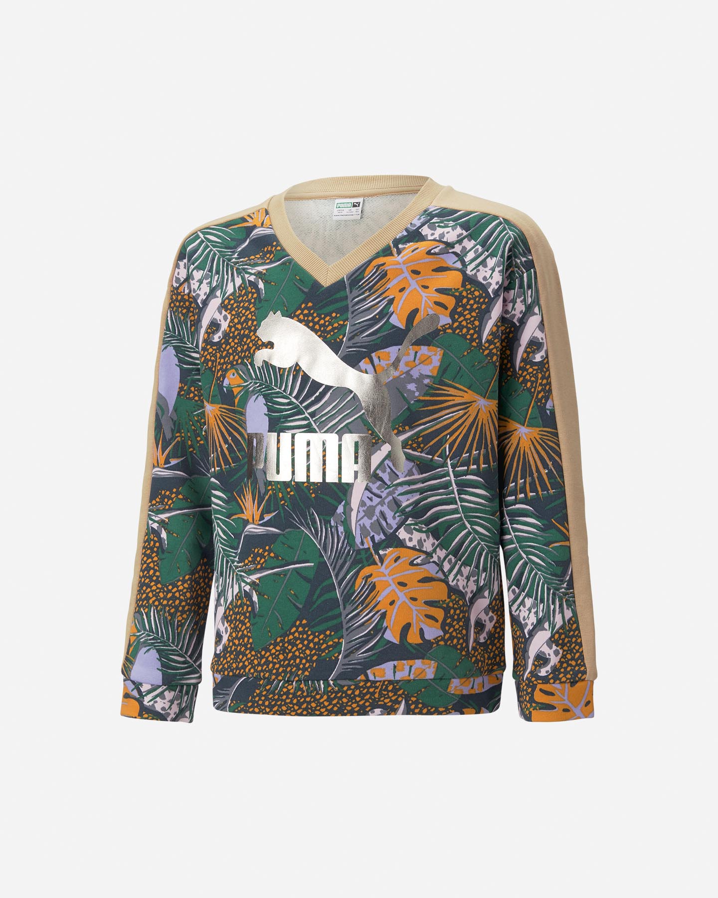 Felpa PUMA JUNGLE JR - 2 | Cisalfa Sport