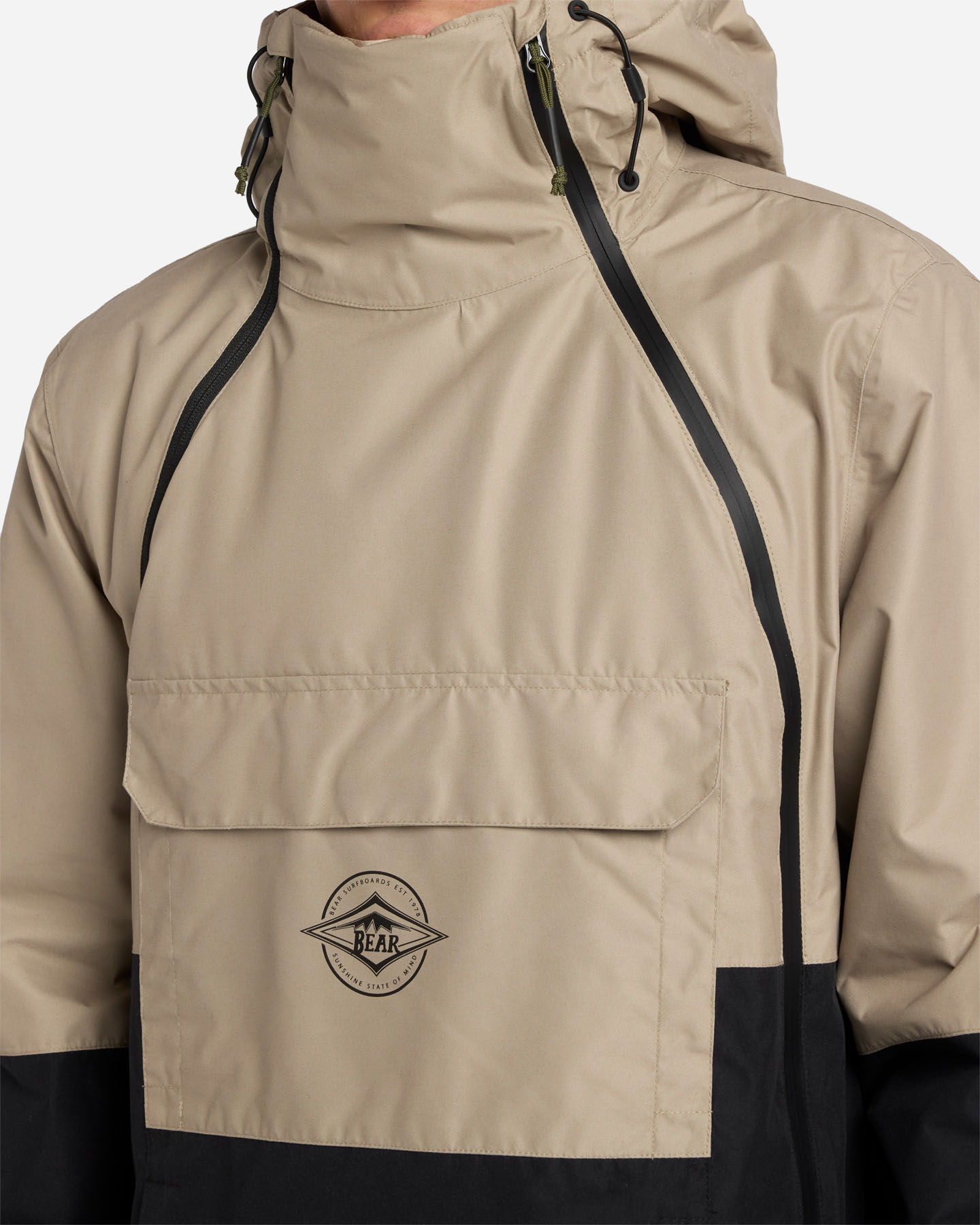 Giacca sci BEAR SNOW ESSENTIAL M - Beige - 5 | Cisalfa Sport