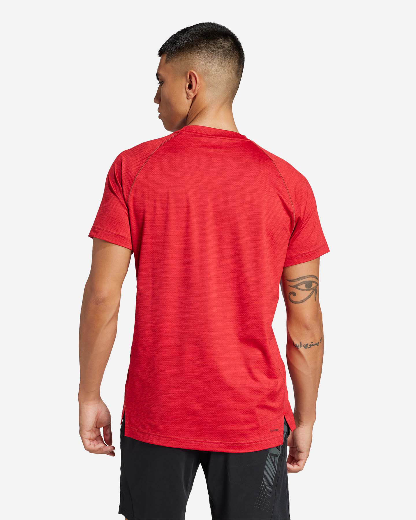 T-shirt training ADIDAS GYM+ M - Rosso - 2 | Cisalfa Sport