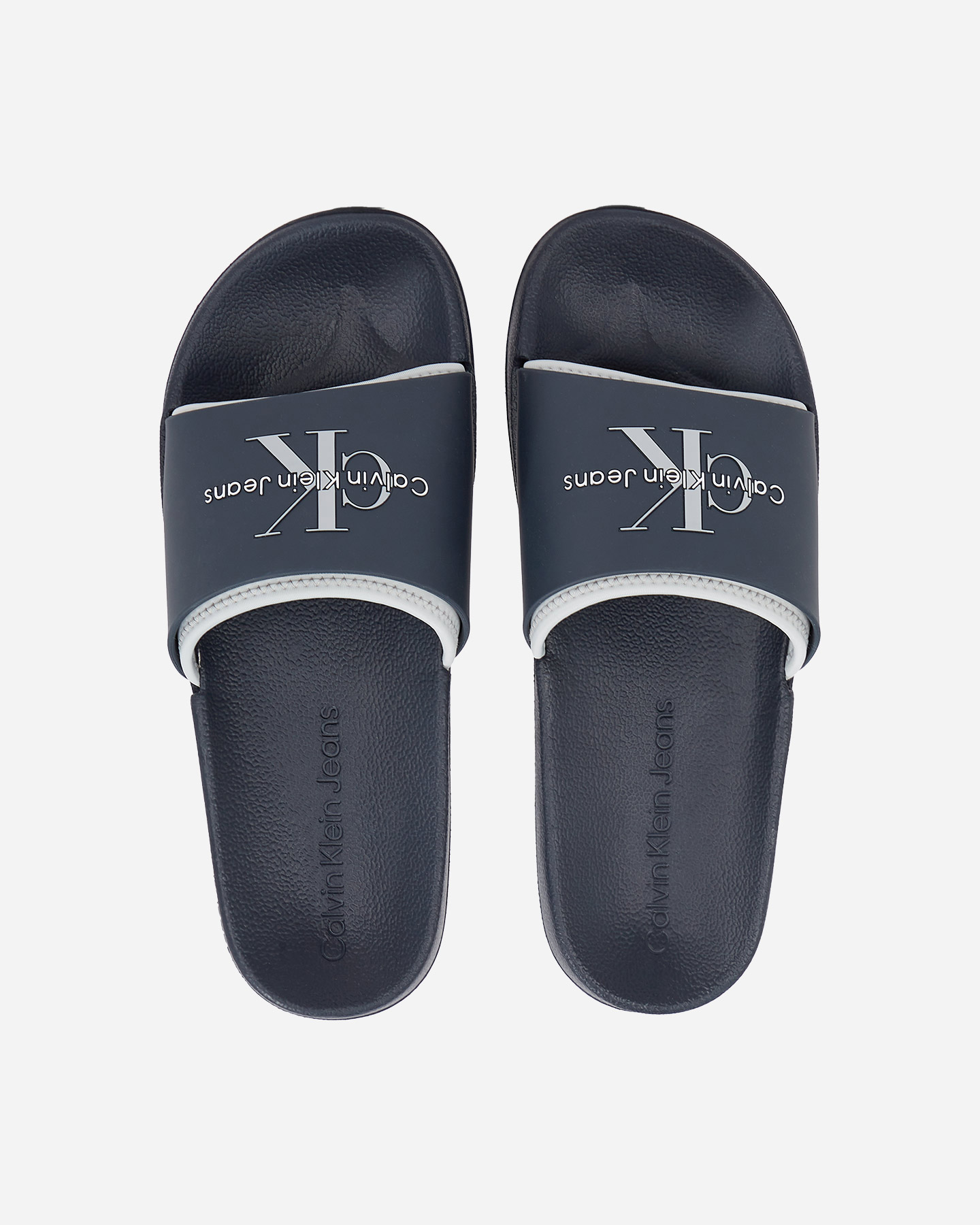 Sandali CALVIN KLEIN JEANS SLIDE RUBBER M - Blu Navy - 0 | Cisalfa Sport