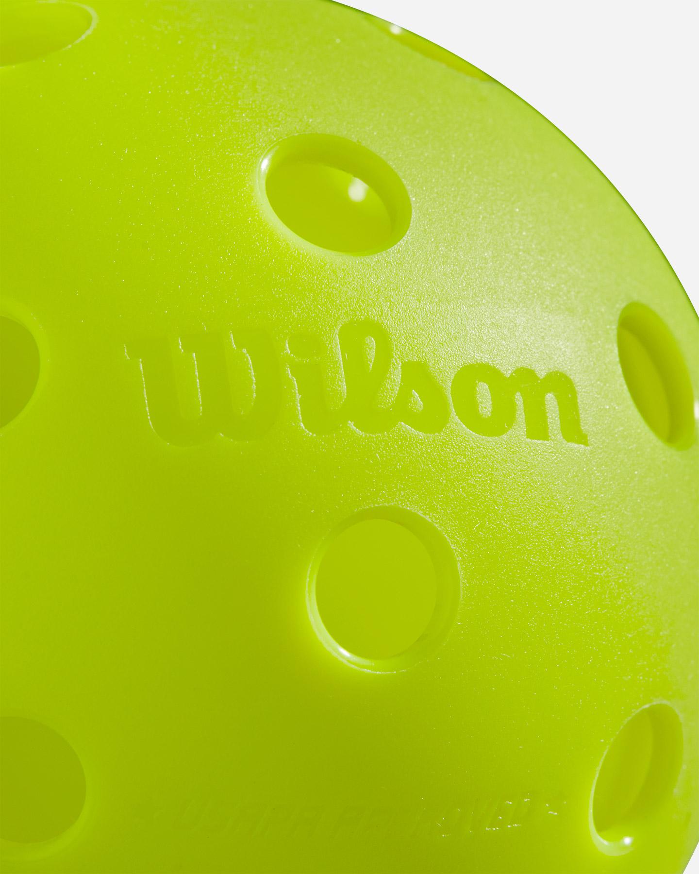 Palle padel WILSON CONFEZIONE 2 PALLE PICKLEBALL TRU 32 - Giallo - 4 | Cisalfa Sport