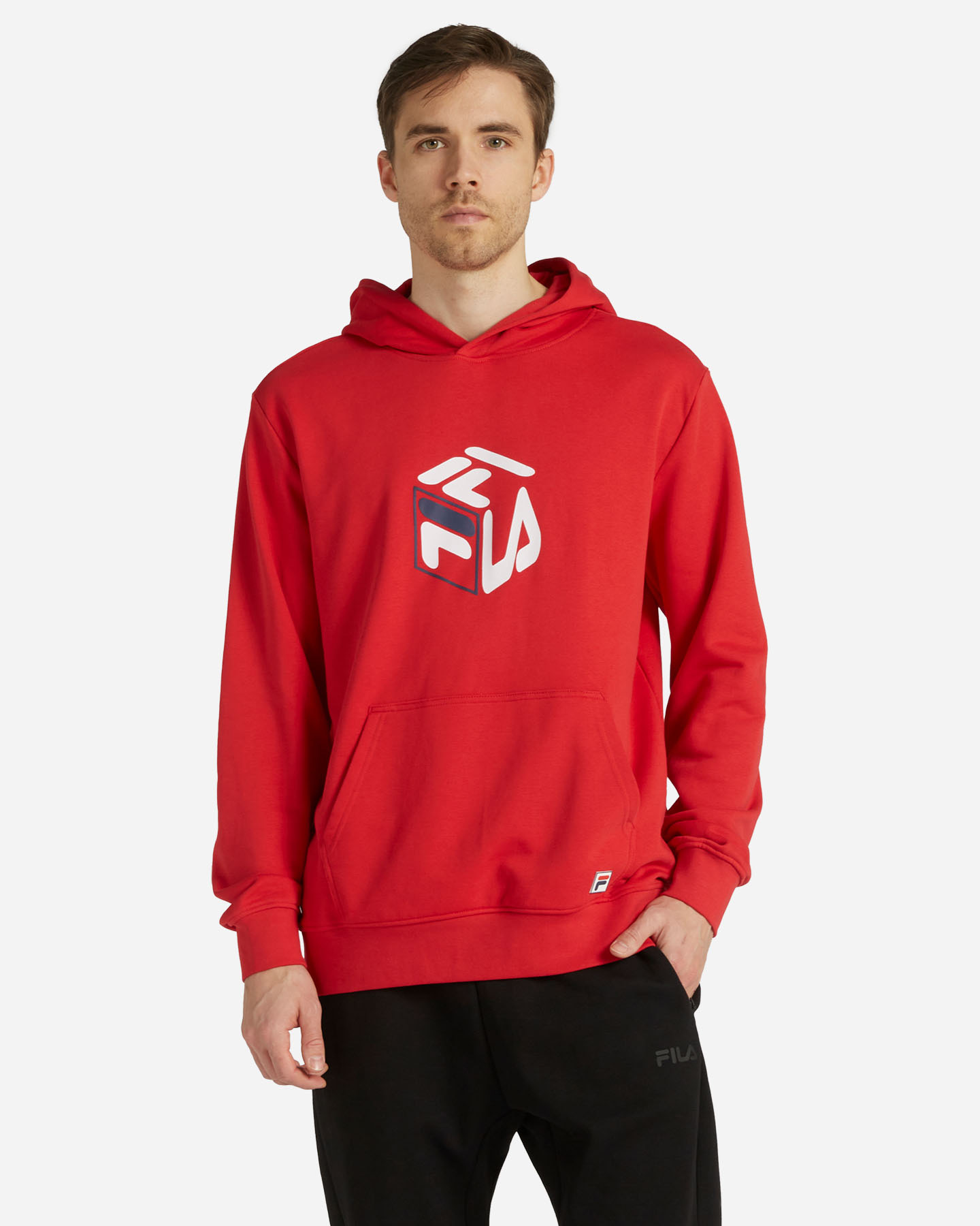 Felpa FILA BIG LOGO M - Rosso - 0 | Cisalfa Sport