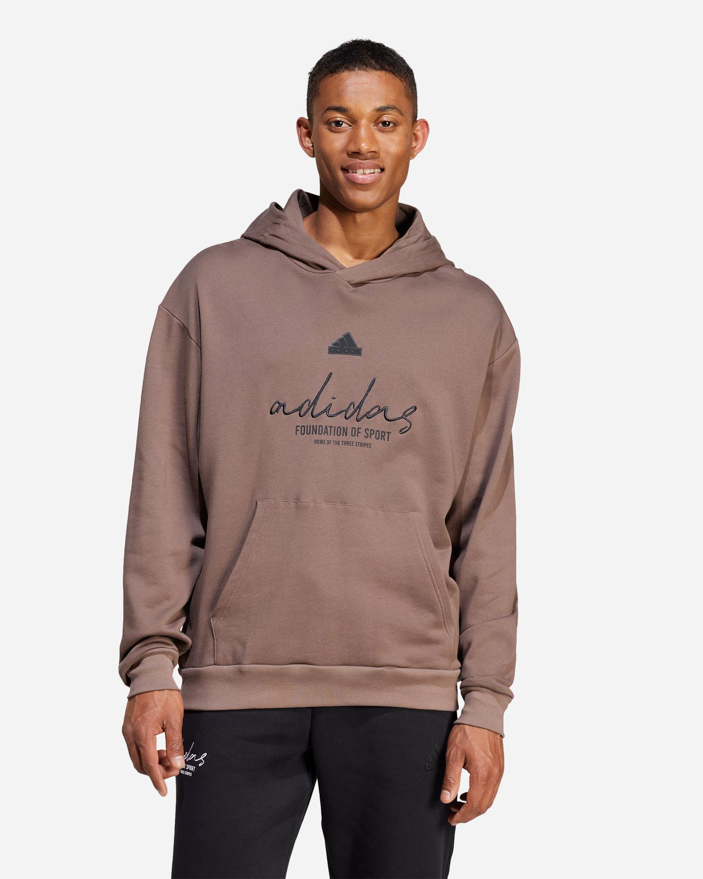 Felpa ADIDAS BRAND LOVE M - Marrone - 1 | Cisalfa Sport