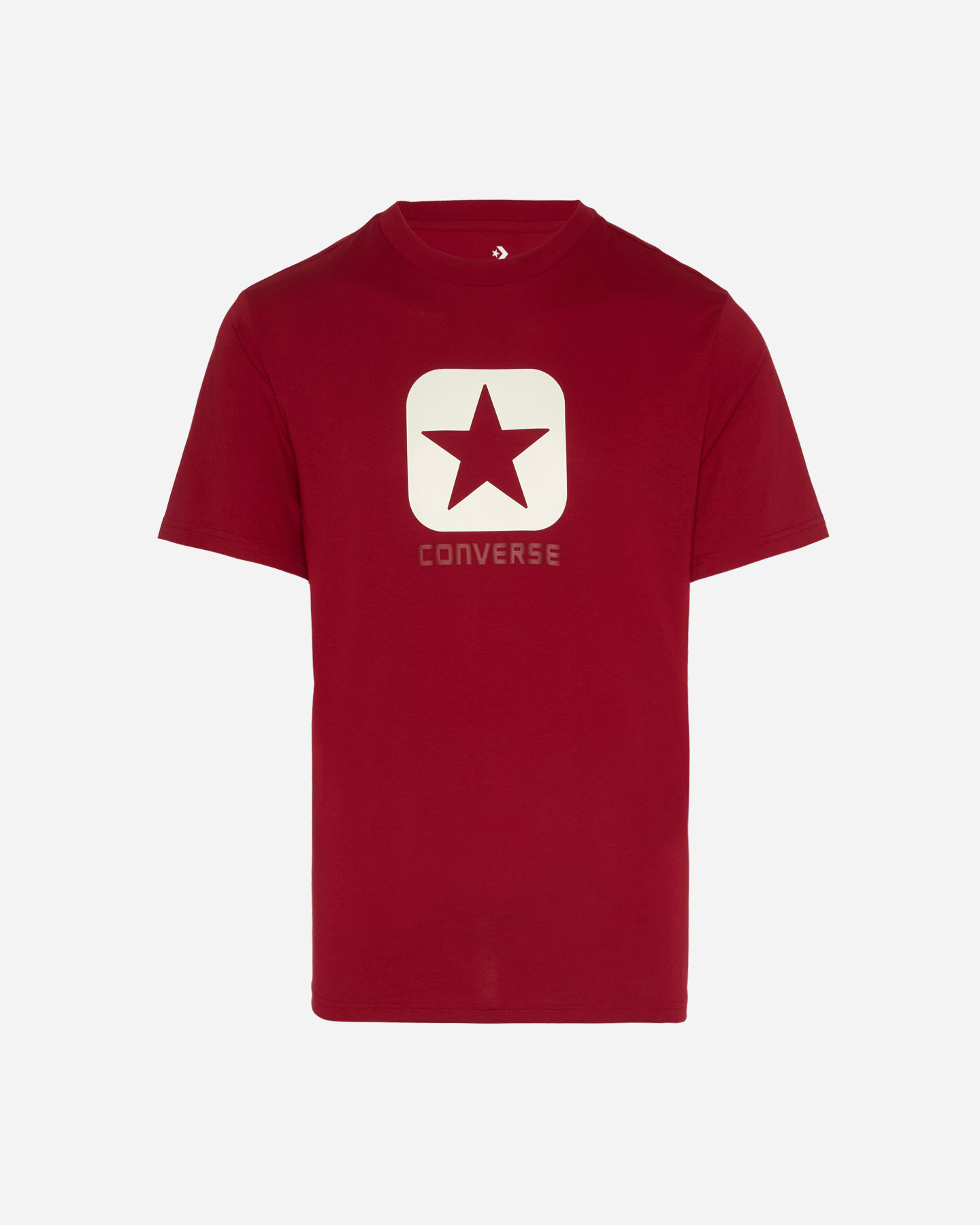 T-shirt CONVERSE SQUARE LOGO M - Rosso - 0 | Cisalfa Sport