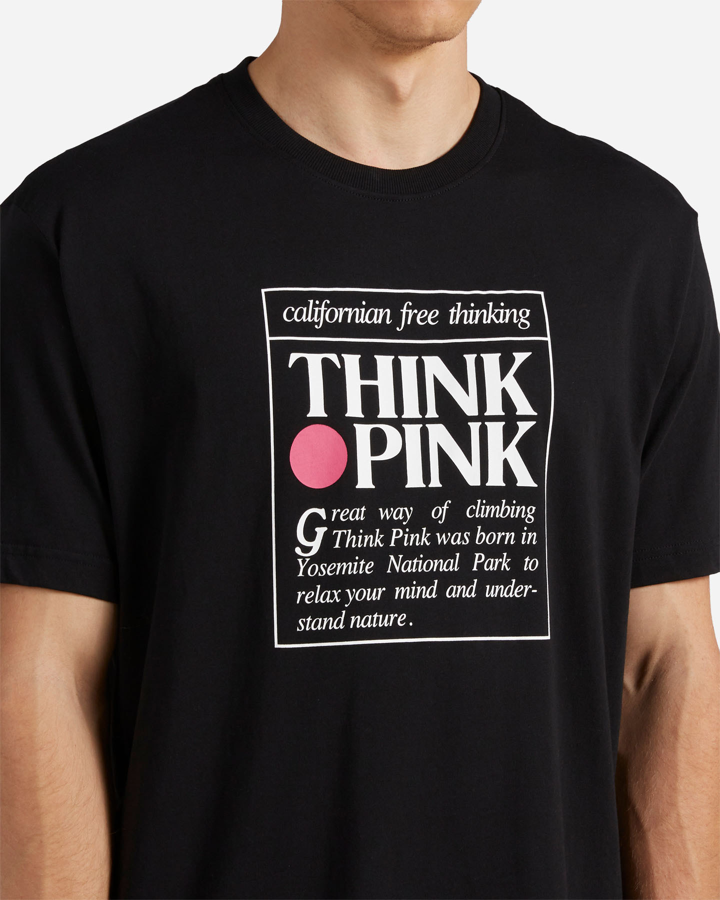 T-shirt THINK PINK BIG LOGO M - 4 | Cisalfa Sport