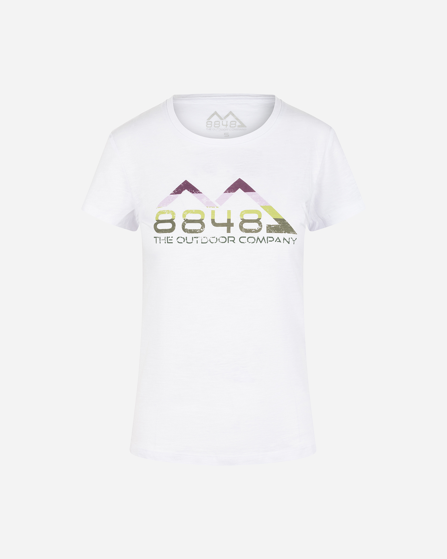 T-shirt 8848 MOUNTAIN ESSENTIAL W - Bianco - 0 | Cisalfa Sport