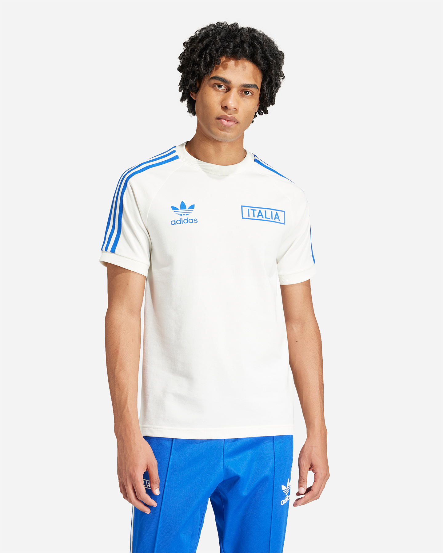 Abbigliamento calcio ADIDAS ITALIA OG ADICOLOR 3 STRIPES M - 1 | Cisalfa Sport