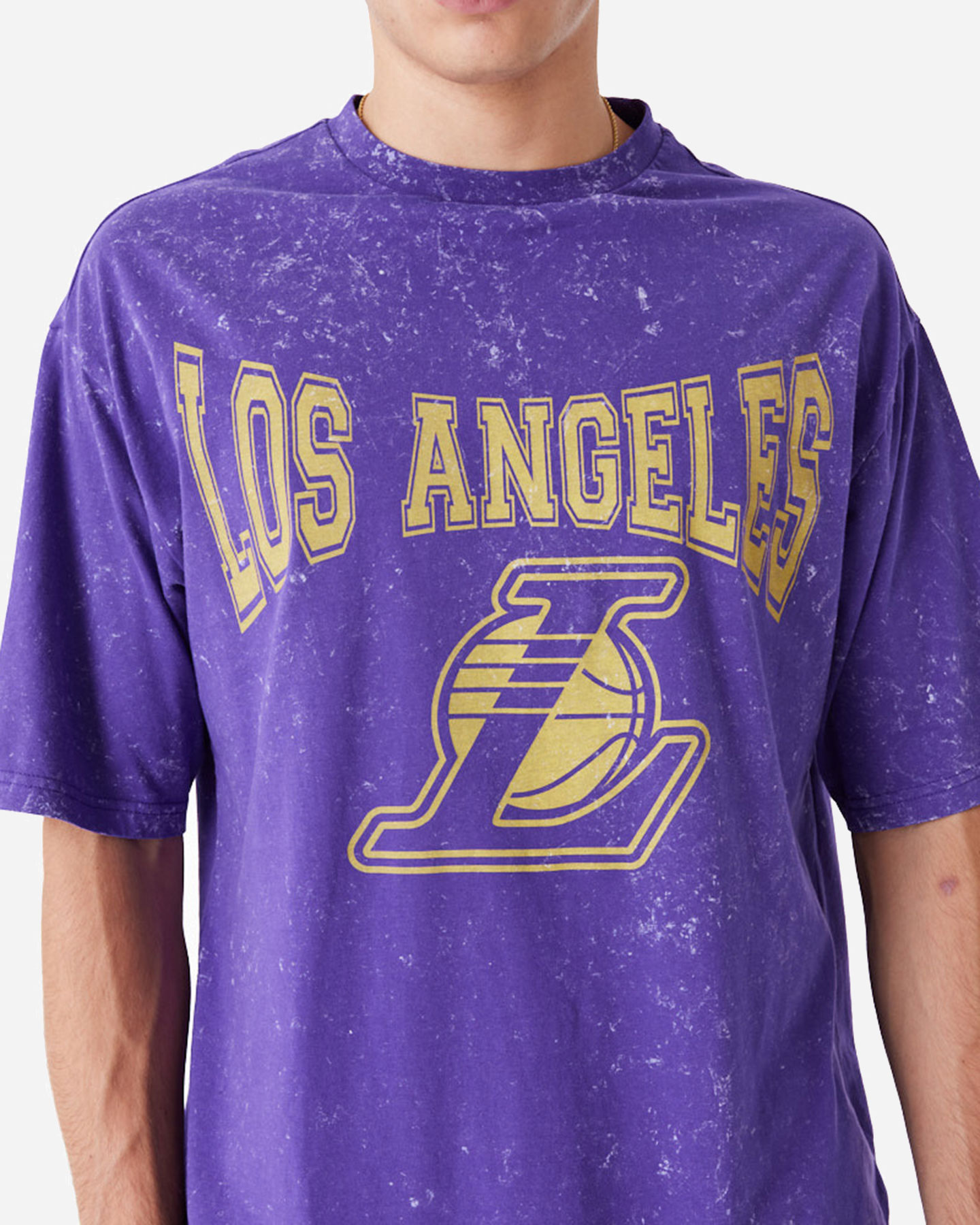 T-shirt NEW ERA WASHED LOS ANGELES LAKERS M - Viola - 4 | Cisalfa Sport
