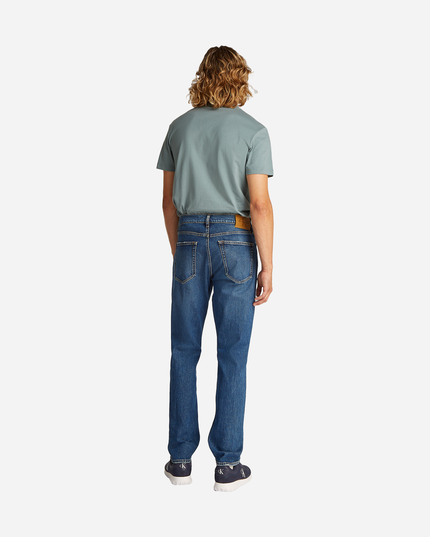 Jeans CALVIN KLEIN JEANS SLIM STRAIGHT M - Denim - 4 | Cisalfa Sport