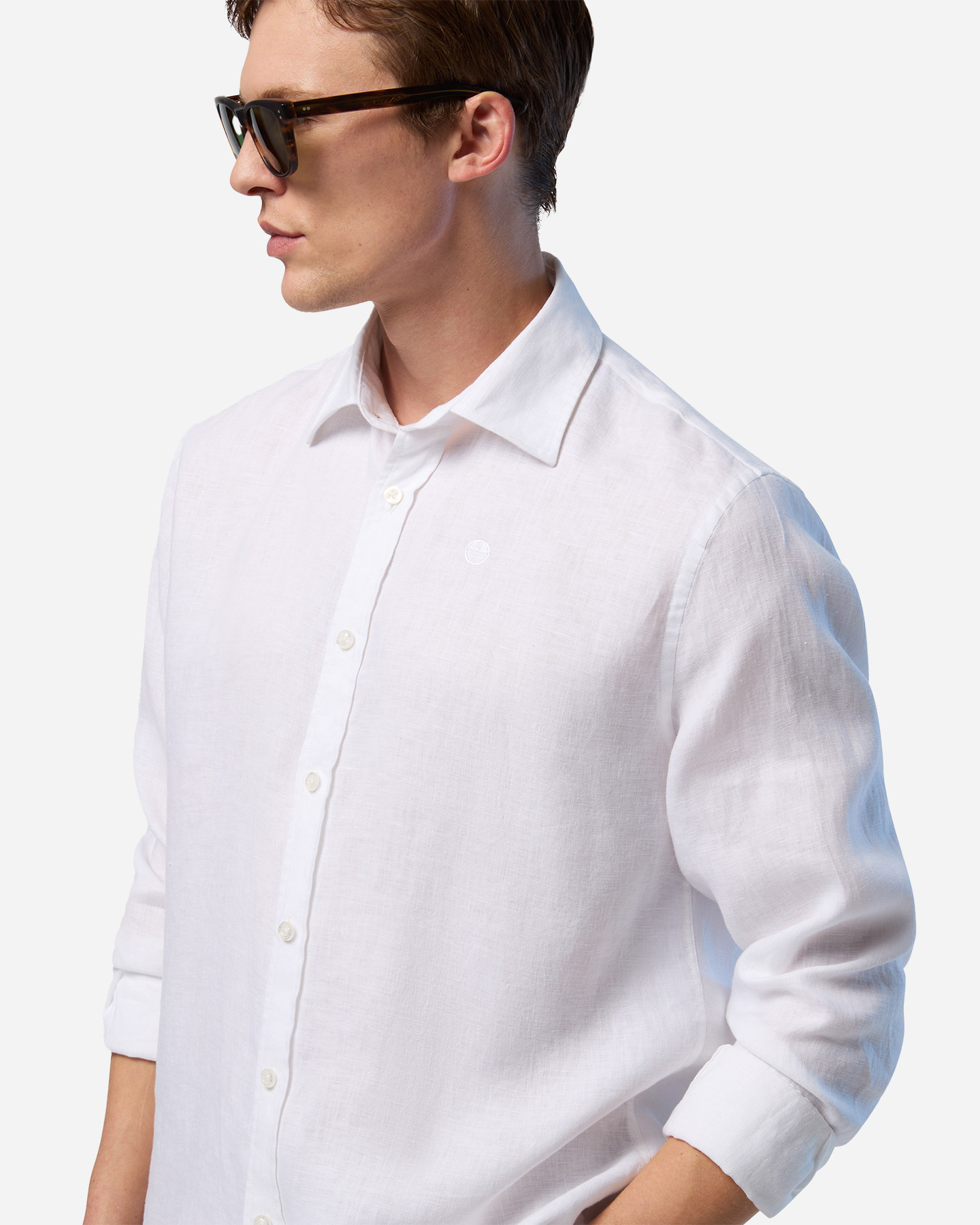 Camicia NORTH SAILS REGULAR M - Bianco - 5 | Cisalfa Sport