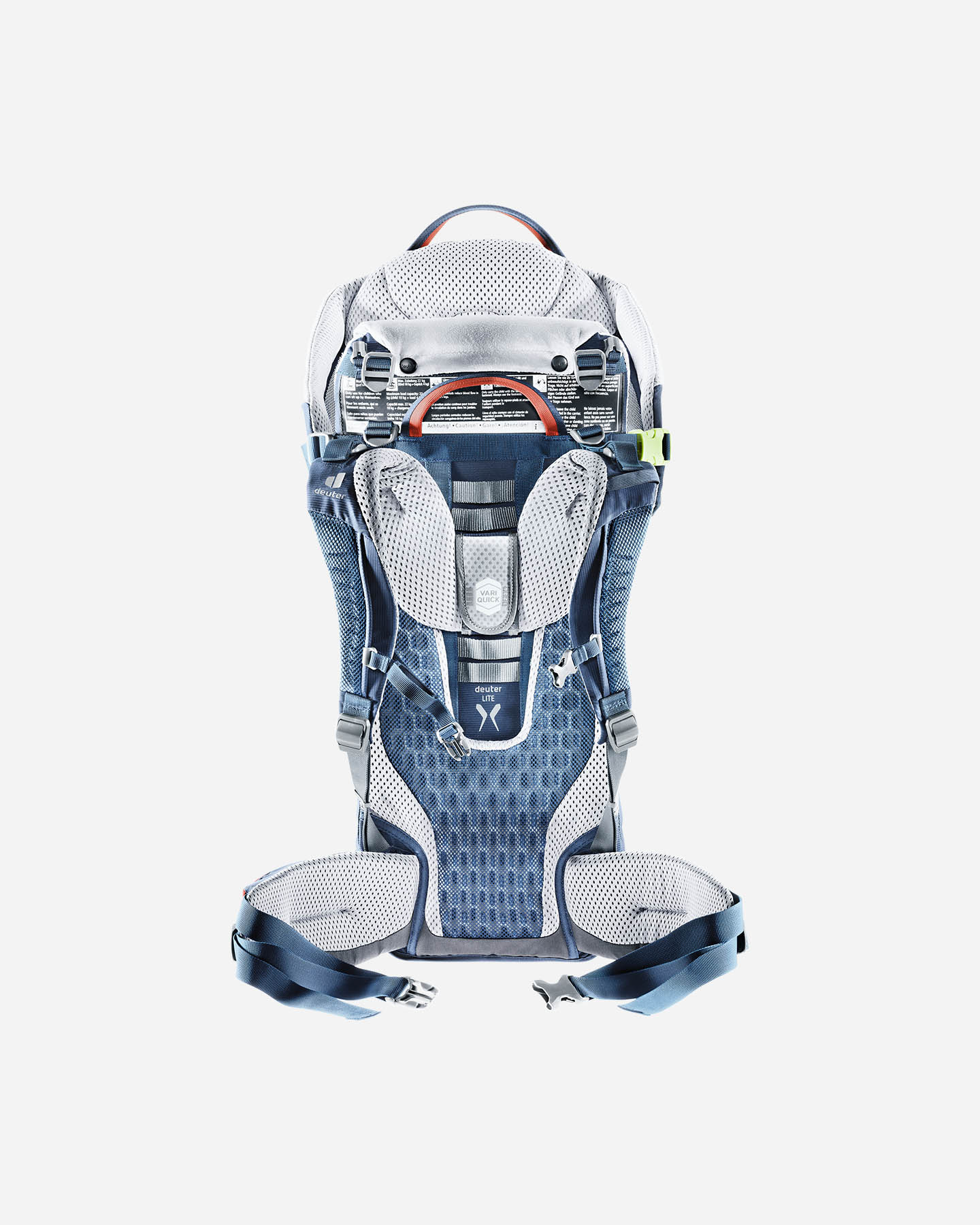 Zaino portabambino DEUTER KID COMFORT ACTIVE COVER RC DELUX - Blu - 4 | Cisalfa Sport