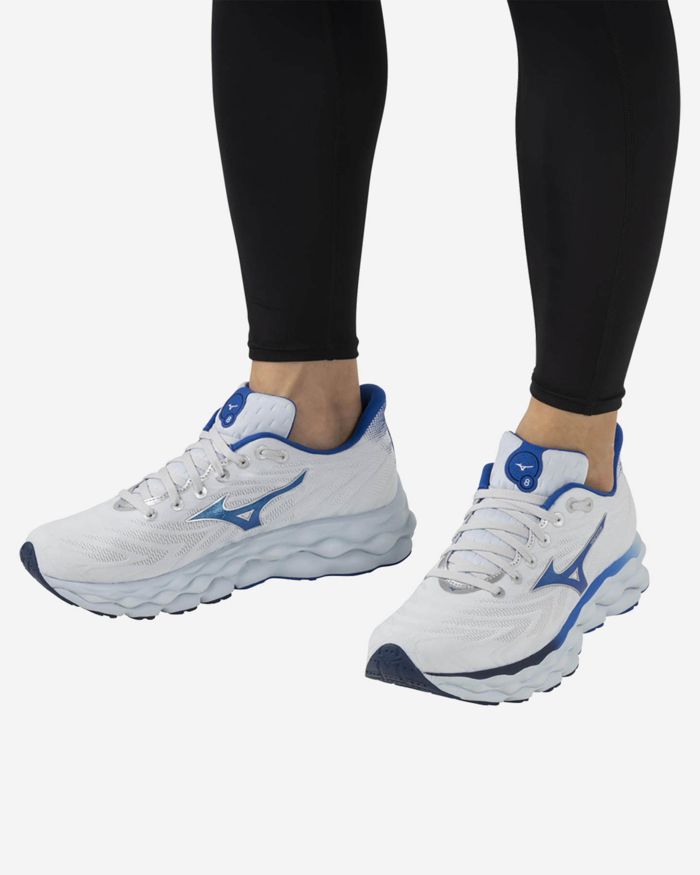 Scarpe running MIZUNO WAVE SKY 8 M - Bianco - 5 | Cisalfa Sport