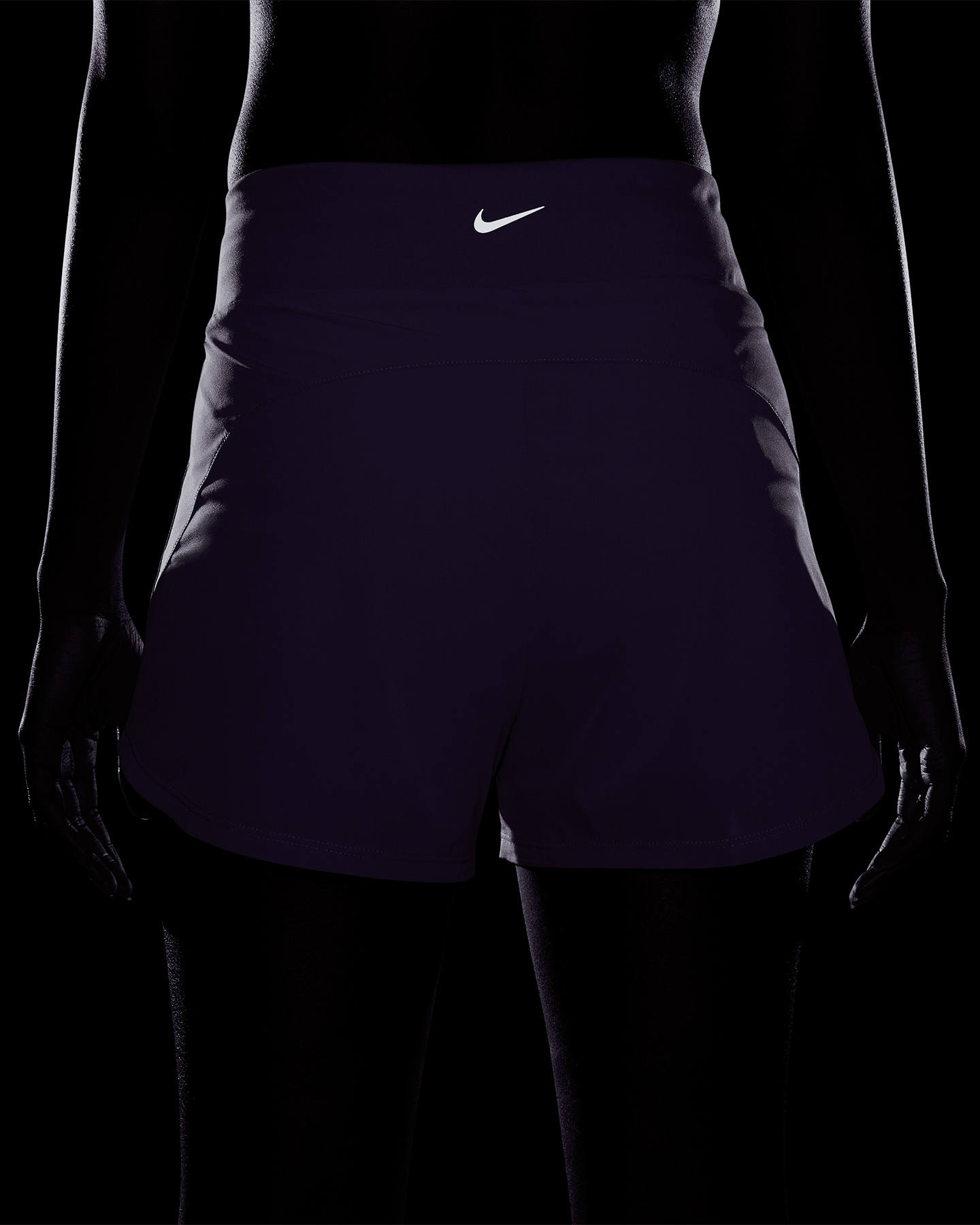 Short running NIKE BLISS DRI FIT HR 3IN W - Viola - 4 | Cisalfa Sport