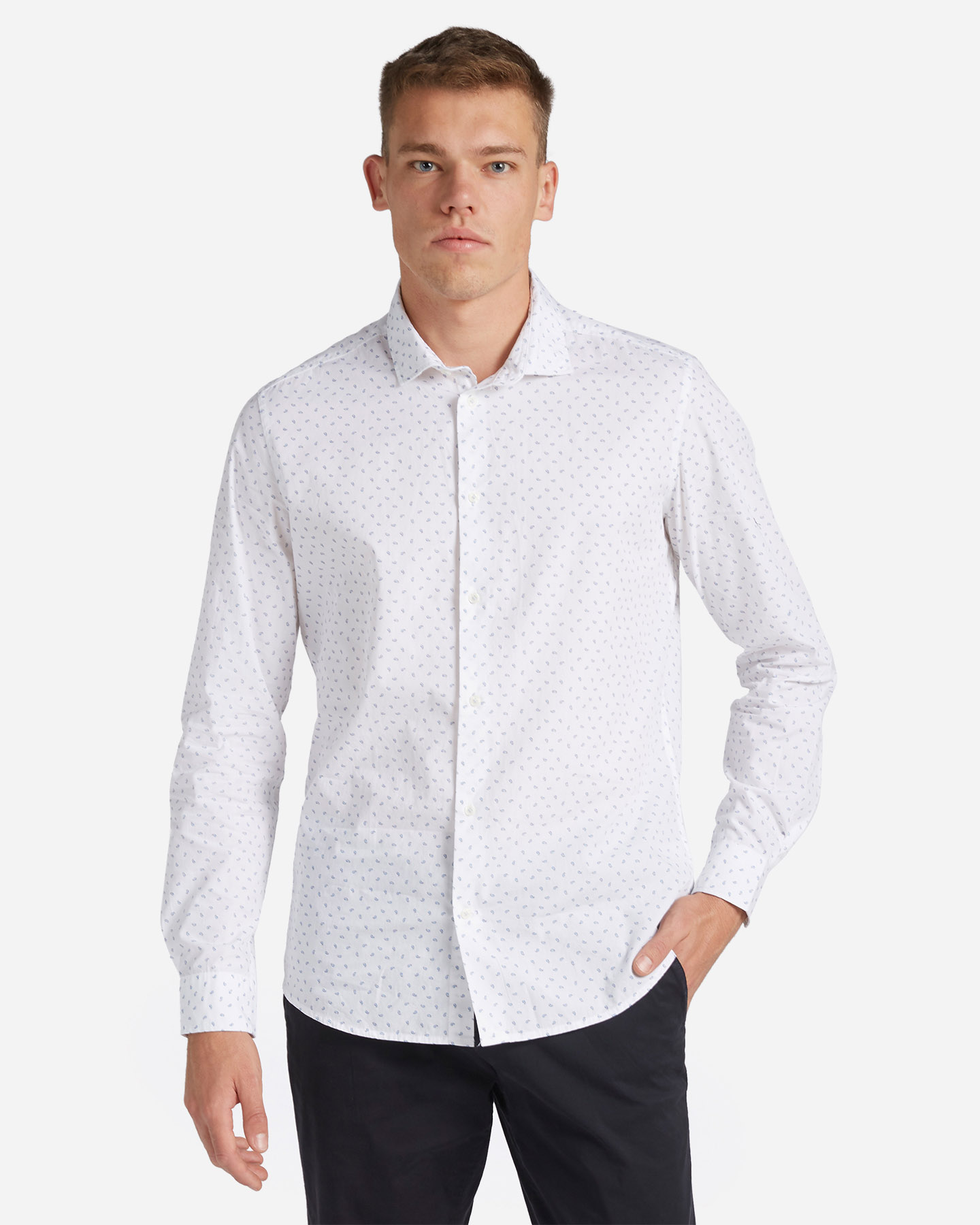 Camicia DACK'S BASIC COLLECTION M - Blu - 0 | Cisalfa Sport
