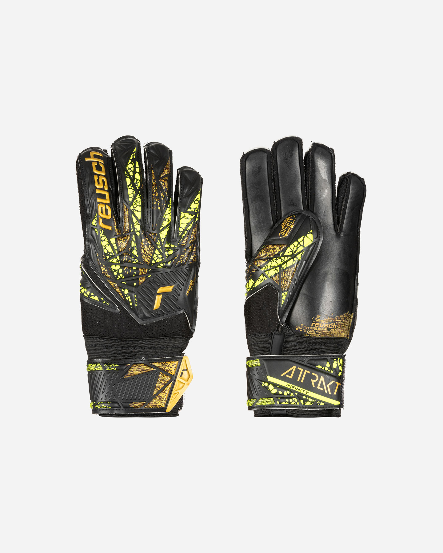 Guanti portiere REUSCH ATTRAKT INFINITY FINGER SUPPORT M - 0 | Cisalfa Sport