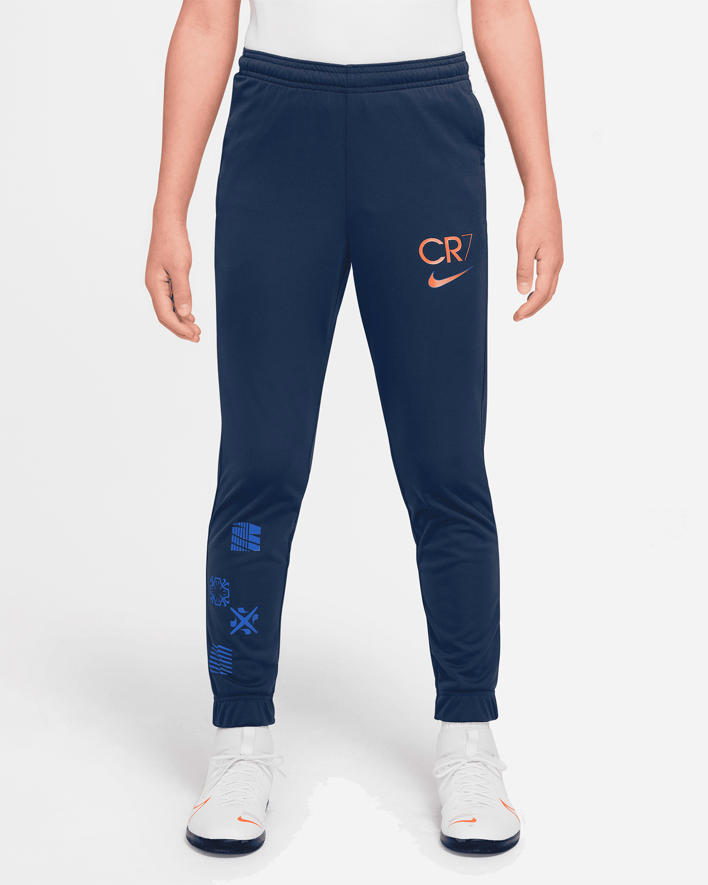 Nike Cr7 Dry Navy Jr - Pantaloncini Calcio