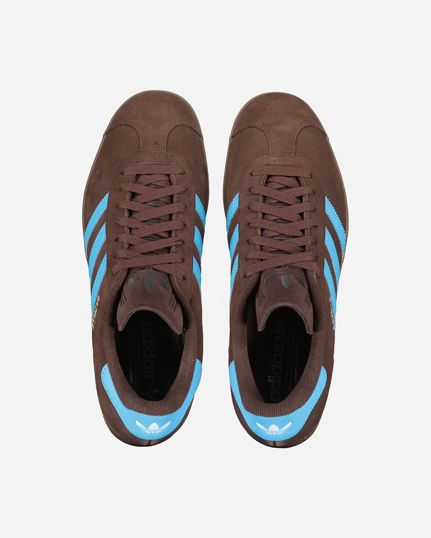 Scarpe sneakers ADIDAS GAZELLE GUM - Marrone - 3 | Cisalfa Sport