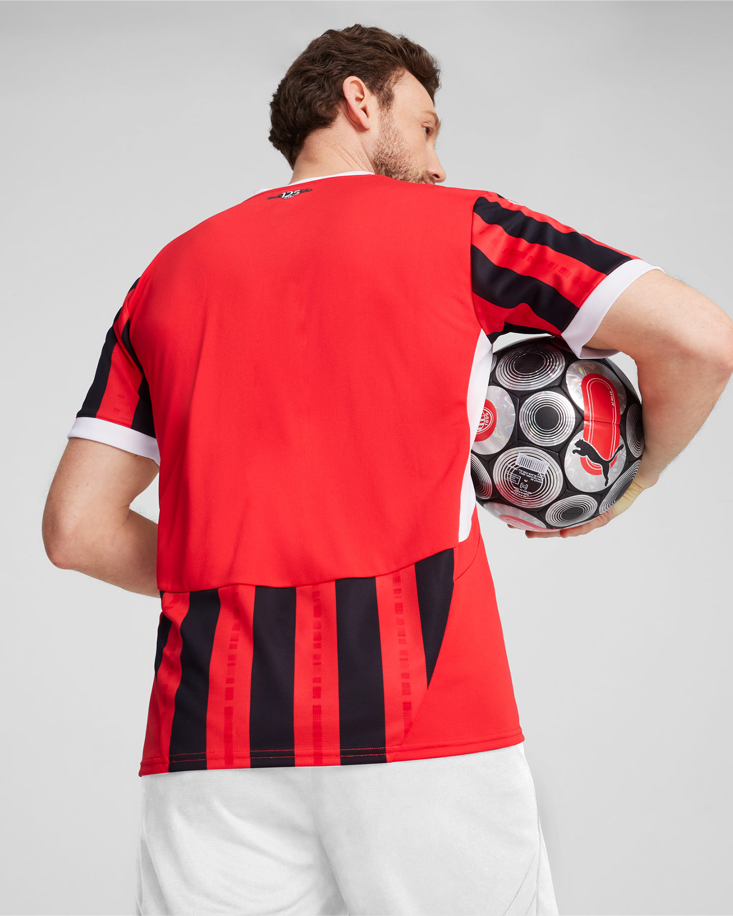 Maglia calcio ufficiale PUMA MILAN HOME REPLICA 24-25 M - 3 | Cisalfa Sport