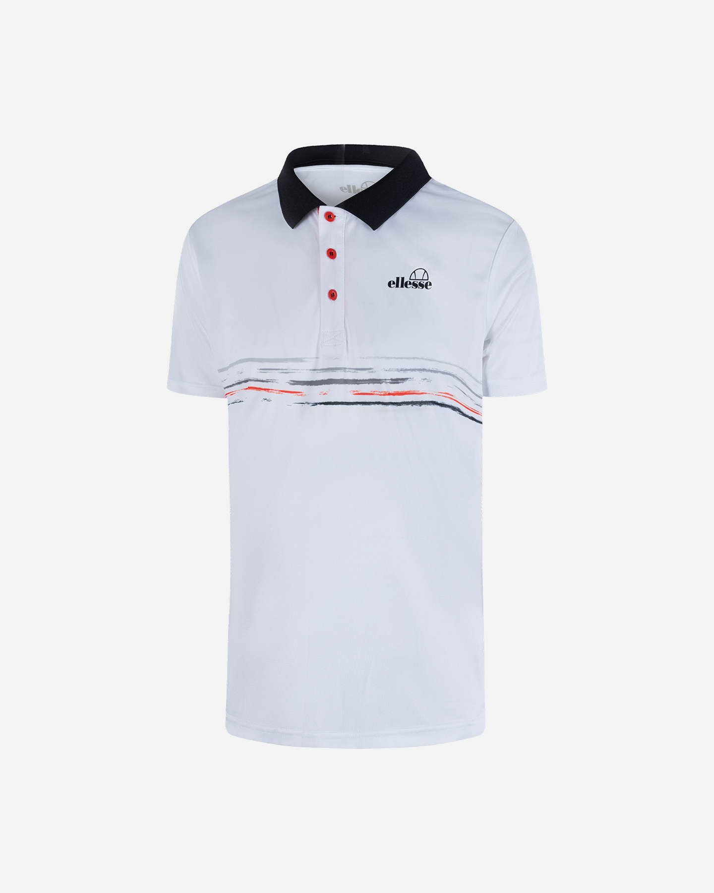 Polo tennis ELLESSE FIVE STRIPES M - Bianco - 5 | Cisalfa Sport
