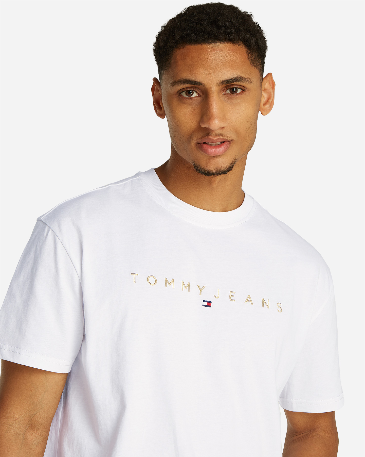 T-shirt TOMMY HILFIGER GOLD LINEAR LOGO M - 4 | Cisalfa Sport