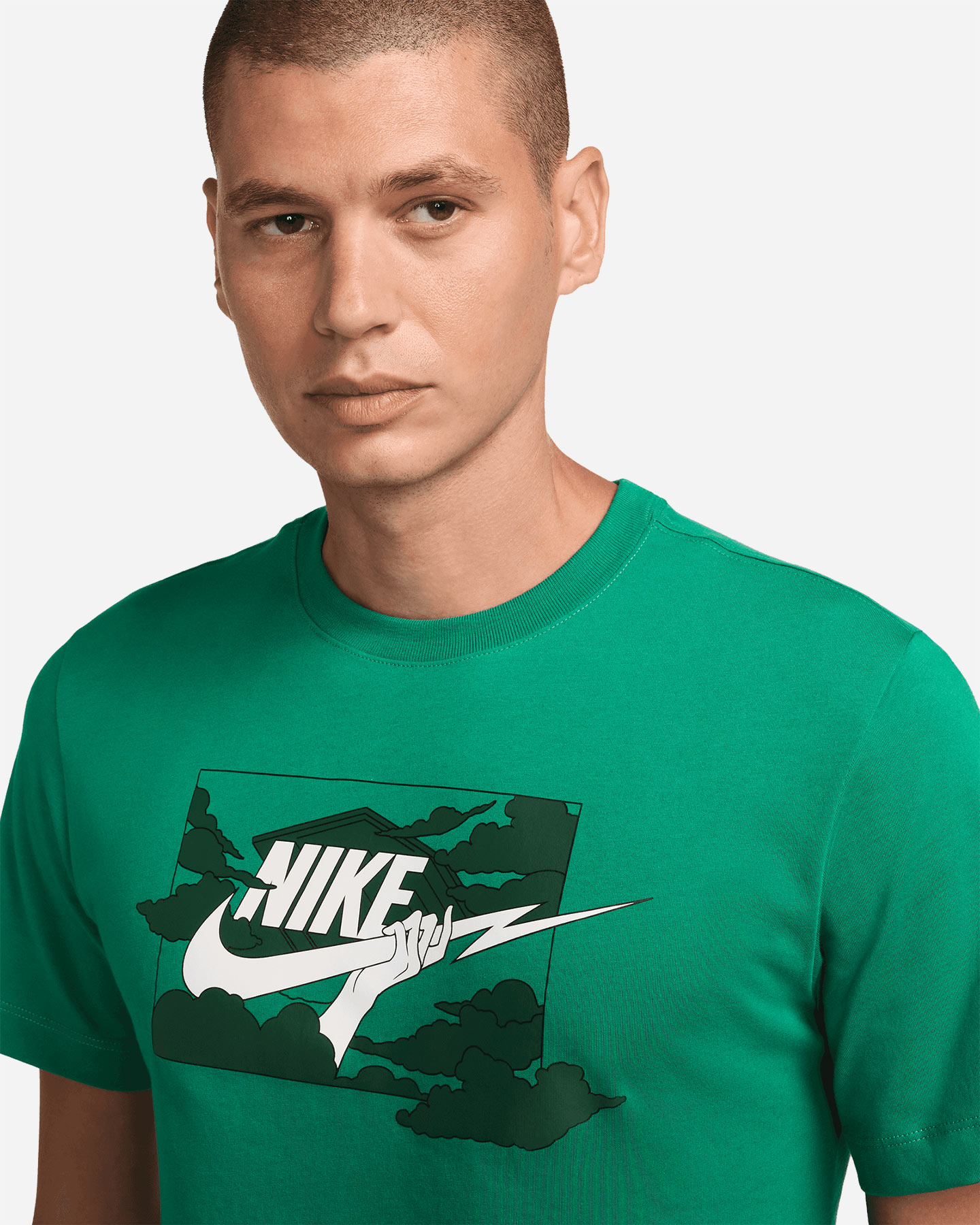 T-shirt NIKE SPORTSWEAR GRAPHIC M - Verde - 3 | Cisalfa Sport