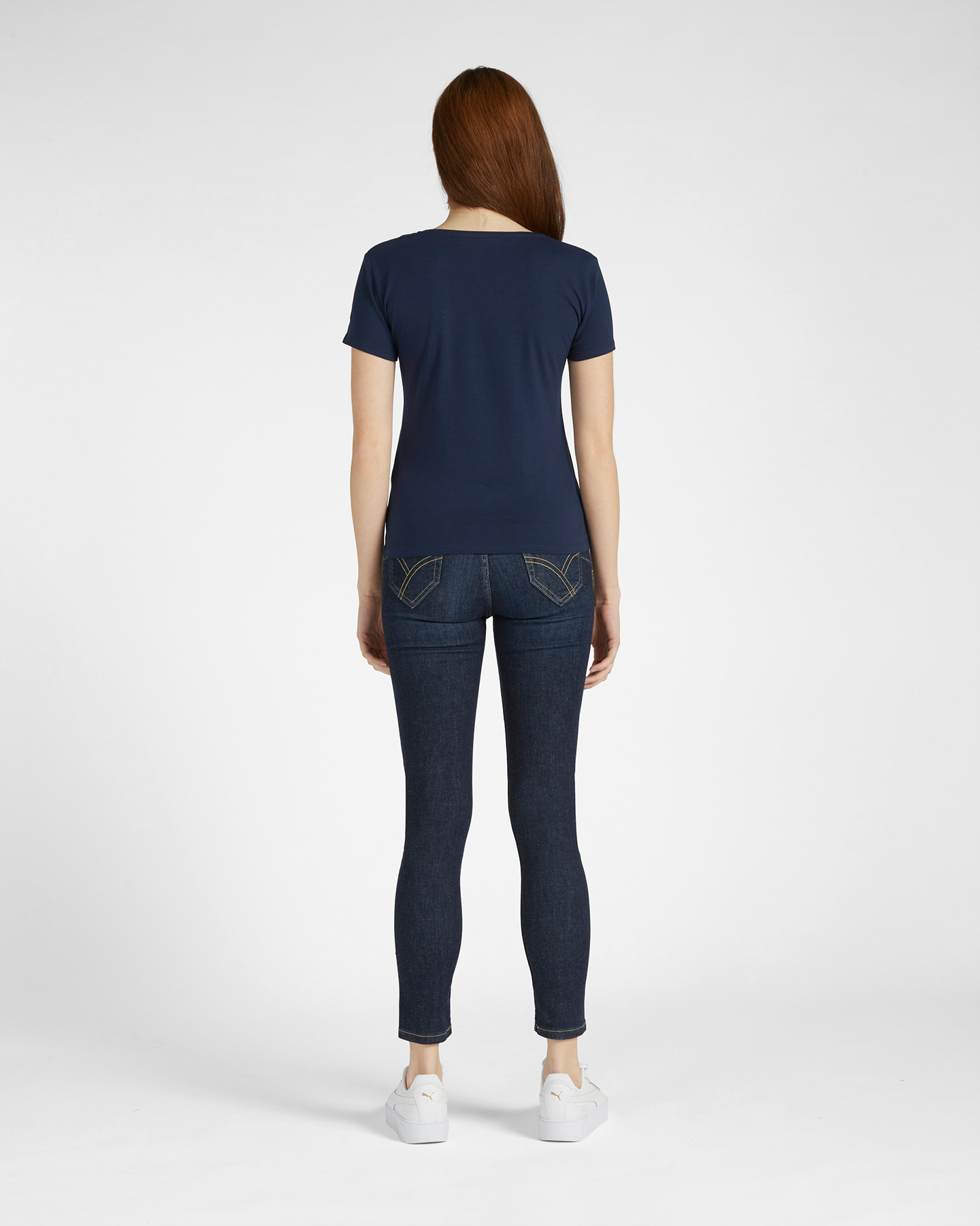 T-shirt DACK'S BASIC COLLECTION W - Blu - 2 | Cisalfa Sport