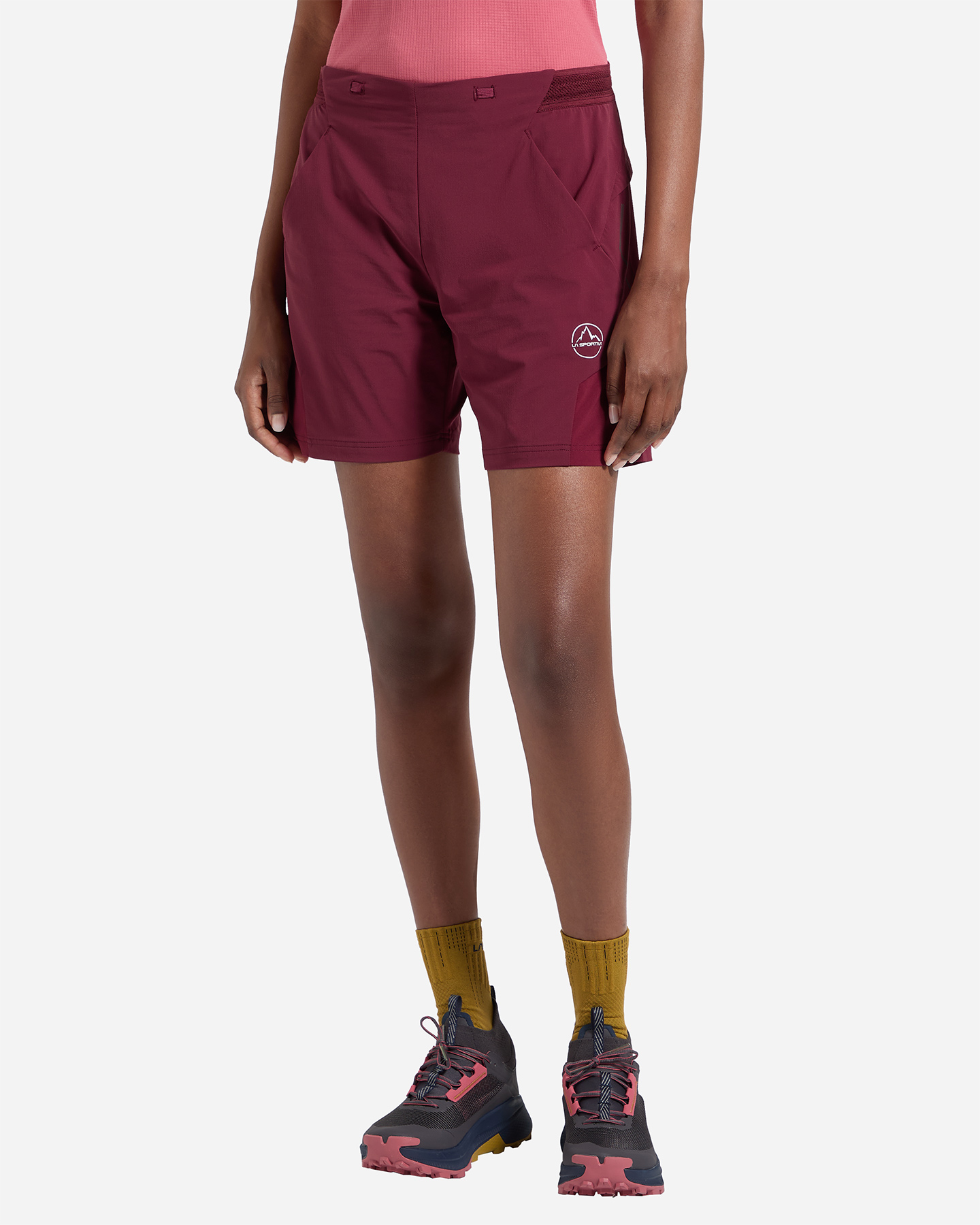 Pantaloncini LA SPORTIVA TRAIL GUARD W - Rosso - 2 | Cisalfa Sport