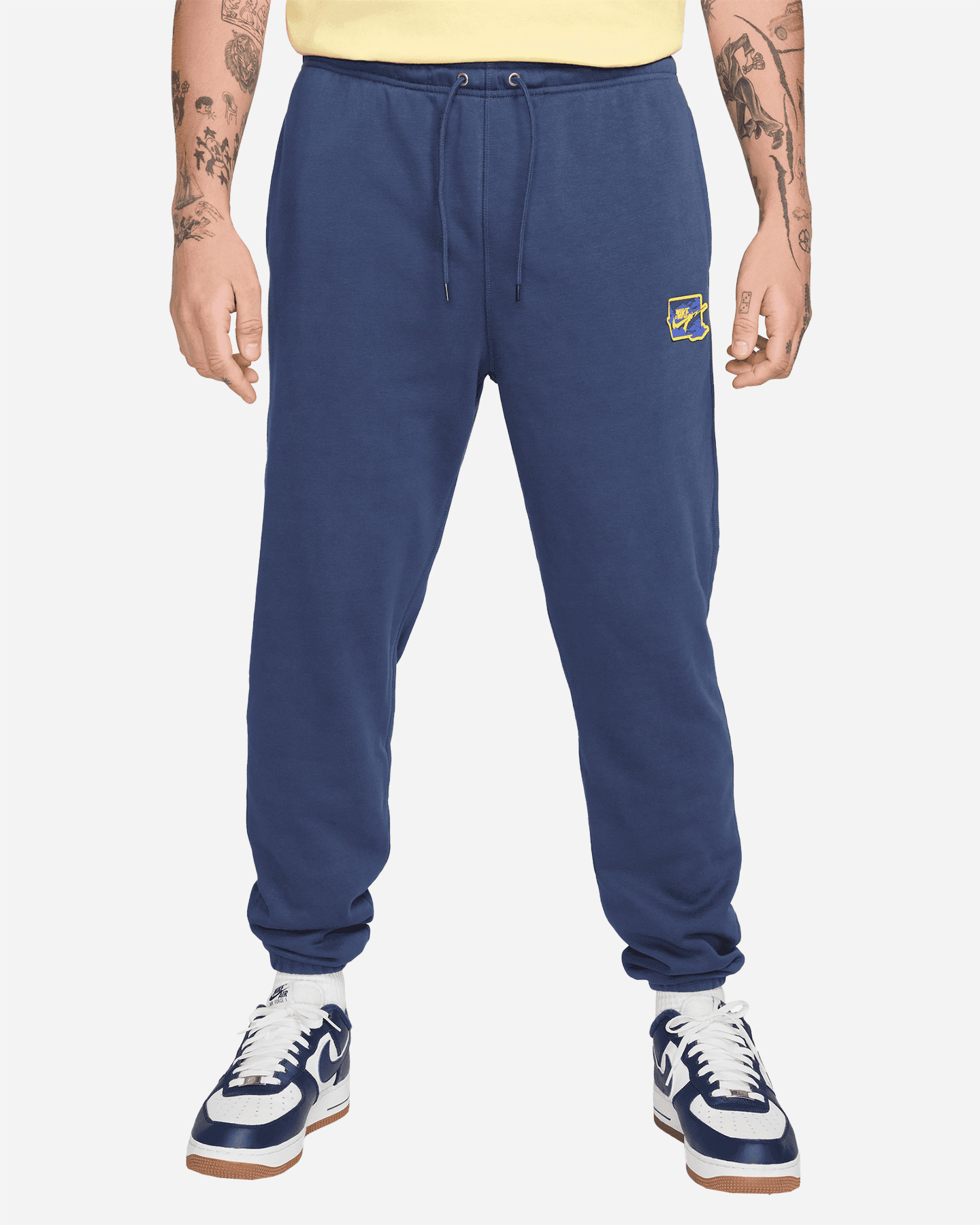 Pantalone NIKE CREW CLUB BOLT GFX M - Blu Navy - 0 | Cisalfa Sport