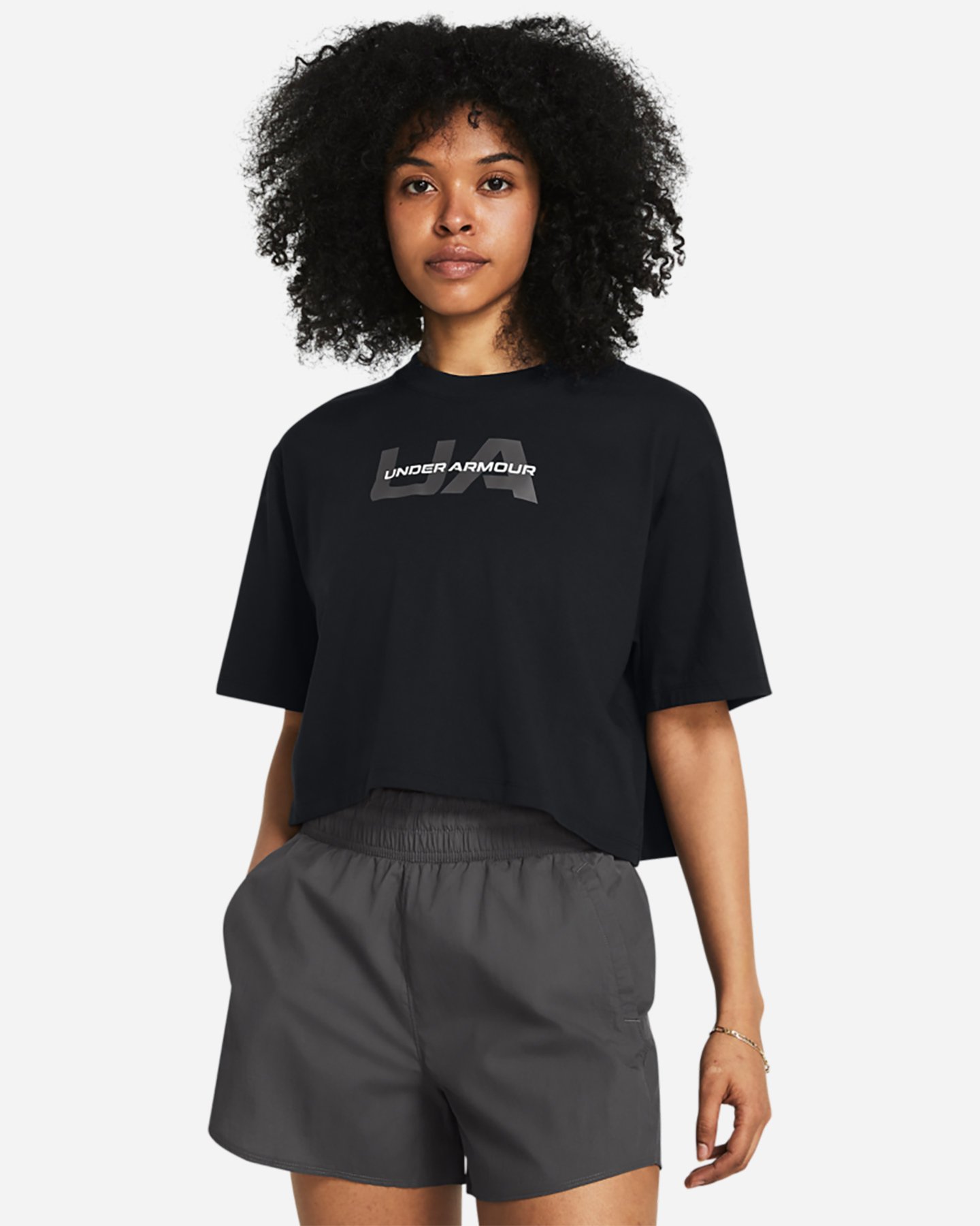 T-shirt UNDER ARMOUR BOXI CROP BRANDED W - 2 | Cisalfa Sport